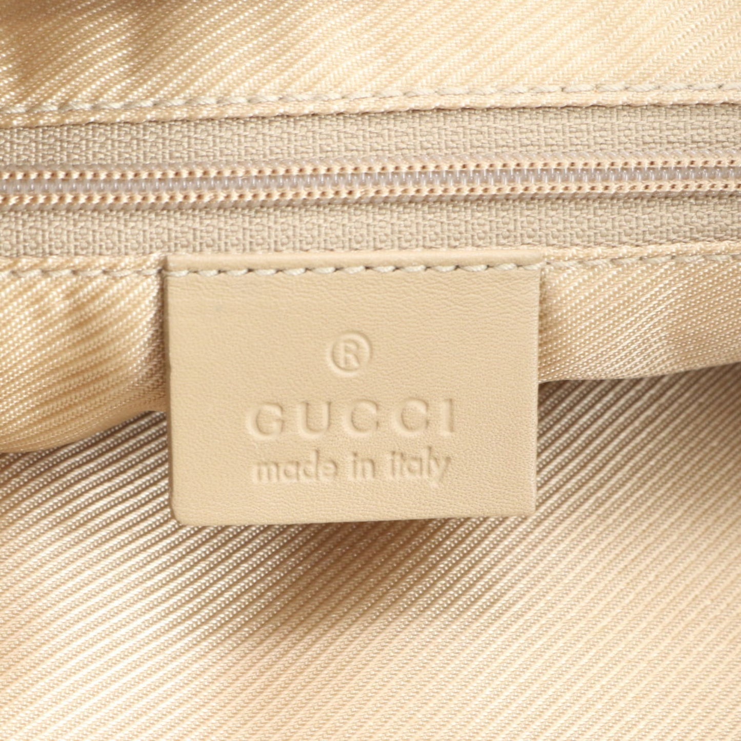 Gucci Beige Leather Shoulder Bag ( )