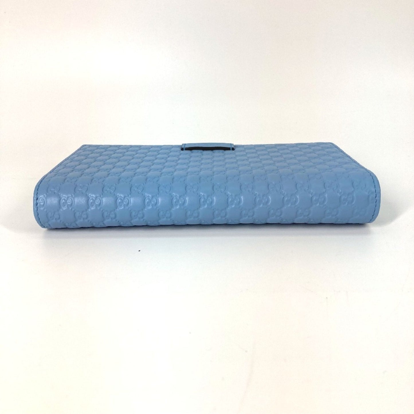 Gucci Blue Leather Chain/Shoulder Wallet ( )