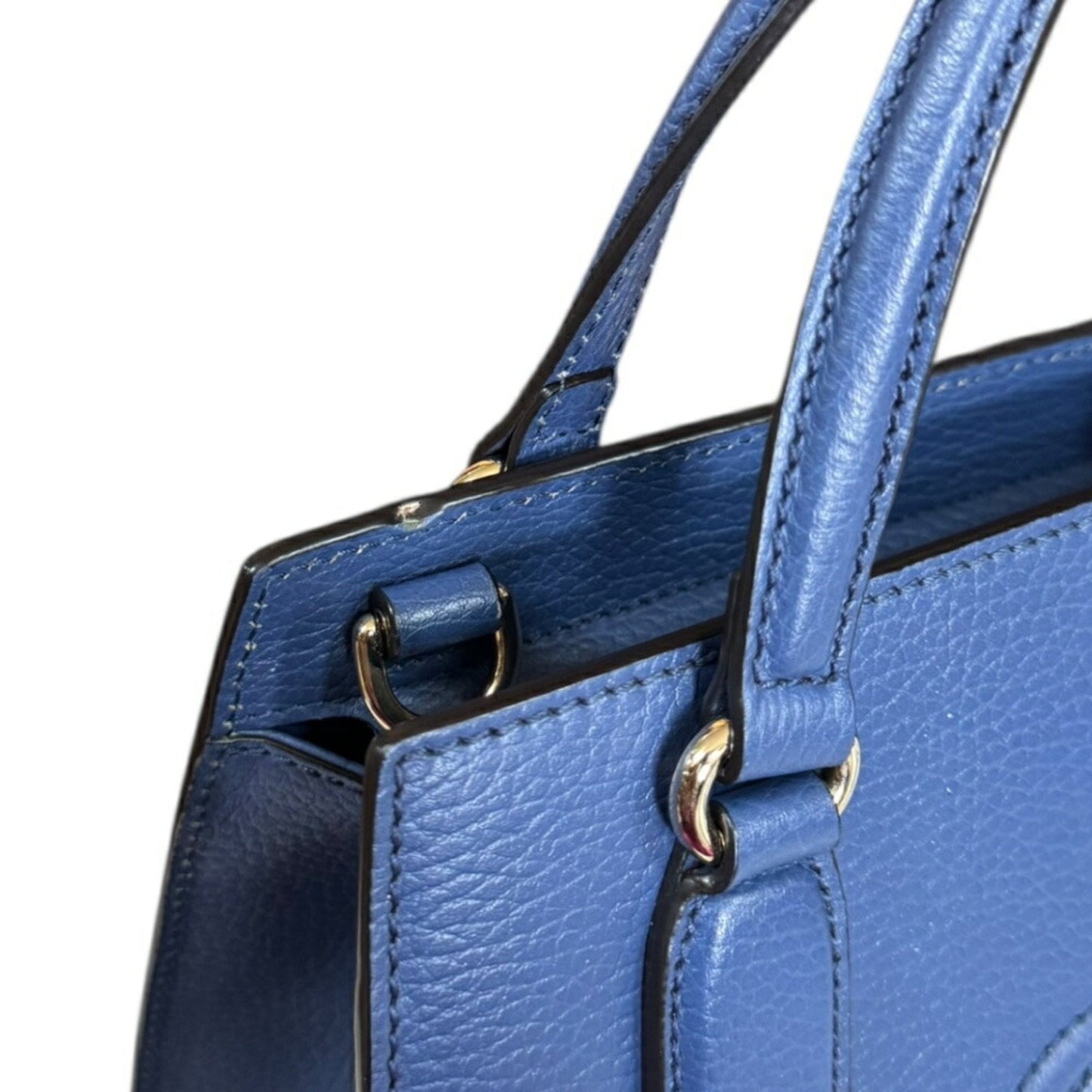 Gucci Soho Blue Leather Shoulder Bag ( )