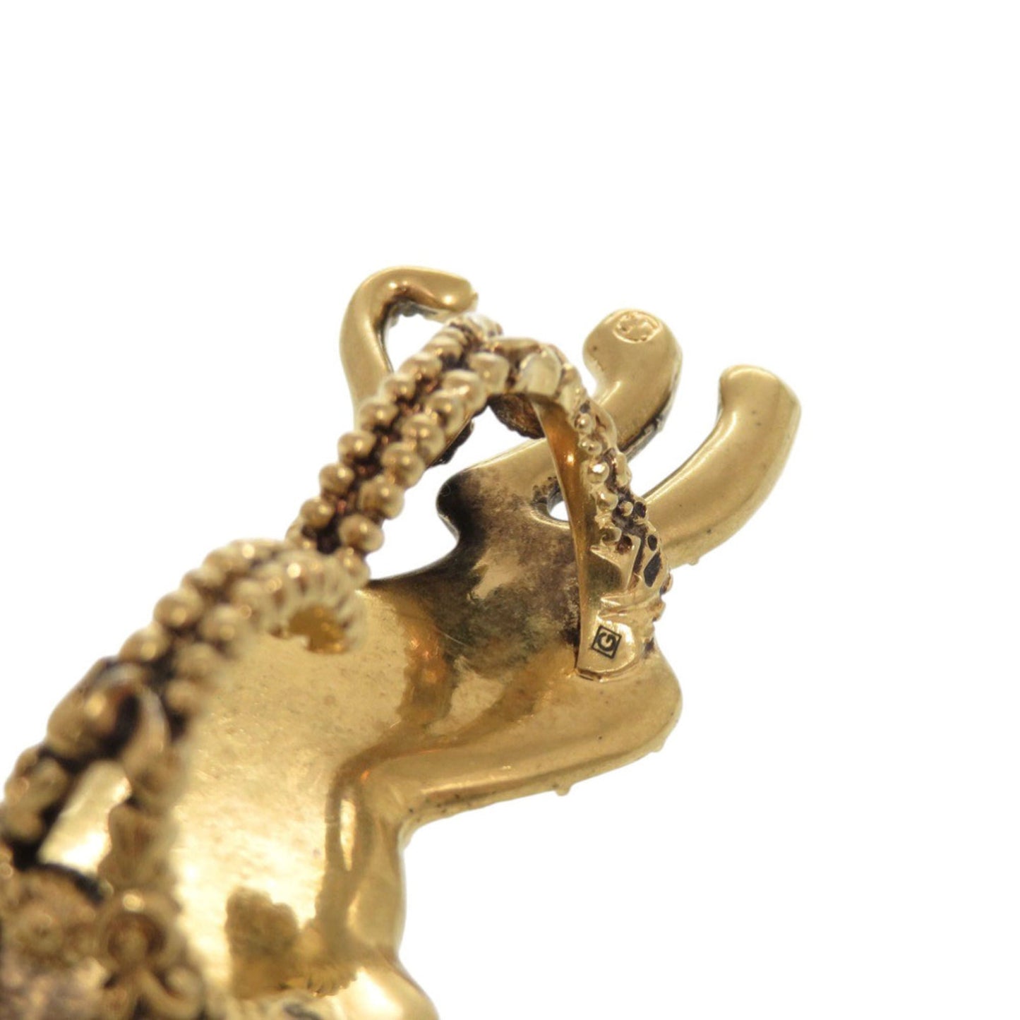 Gucci Gold Silver Metal Band Ring ( )