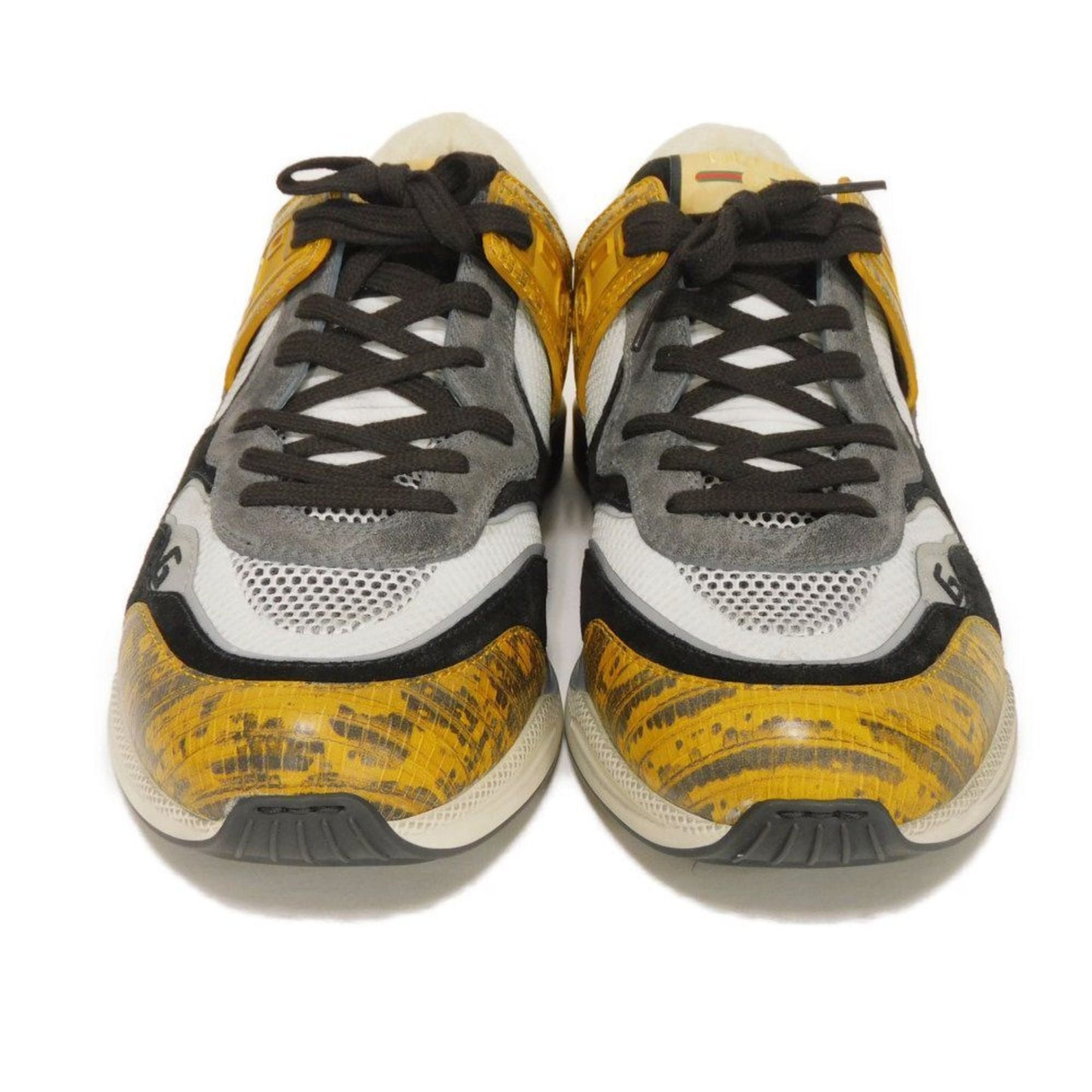 Gucci Multi-Color Yellow Sneakers ( )
