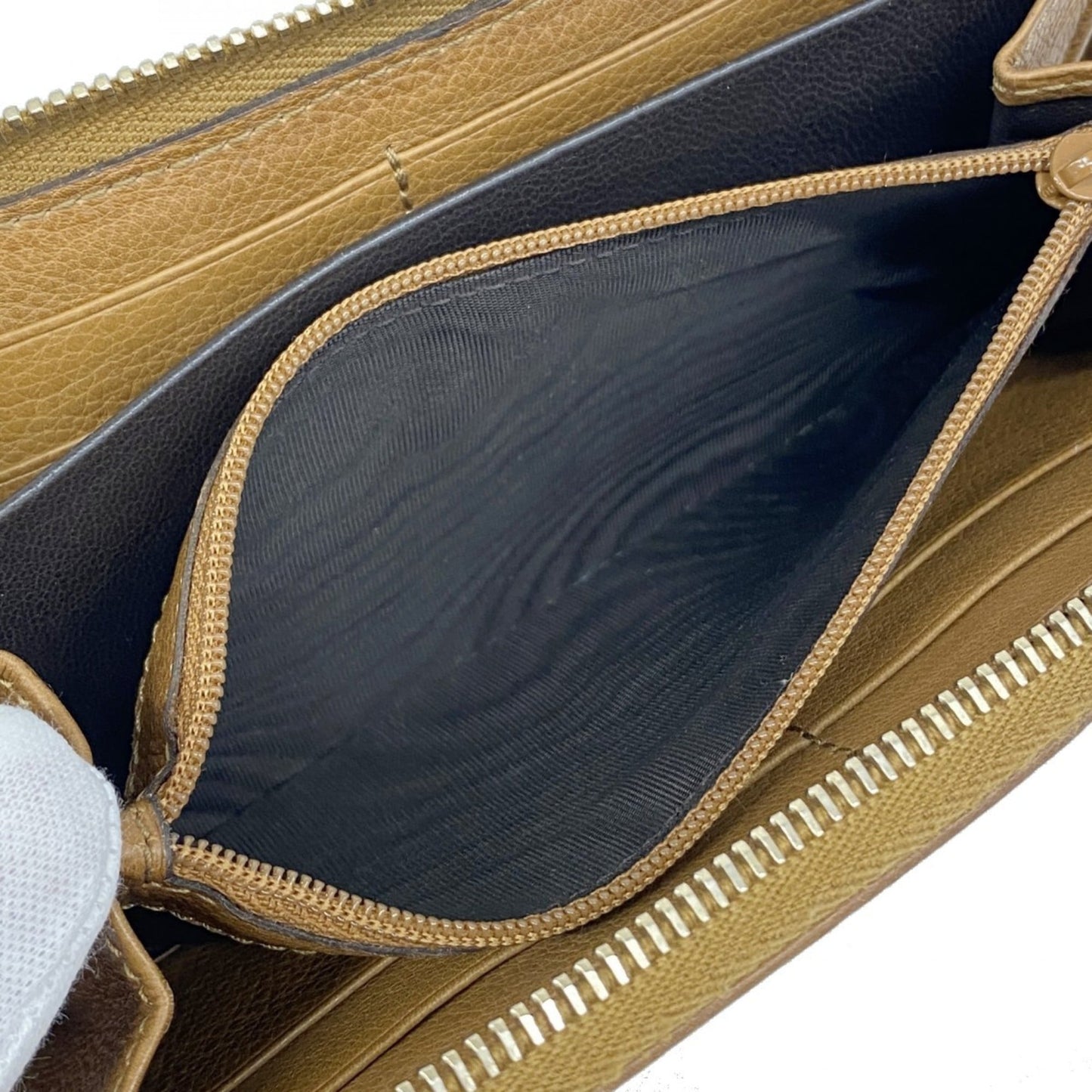 Gucci Brown Canvas Long Wallet (Bi-Fold) ( )