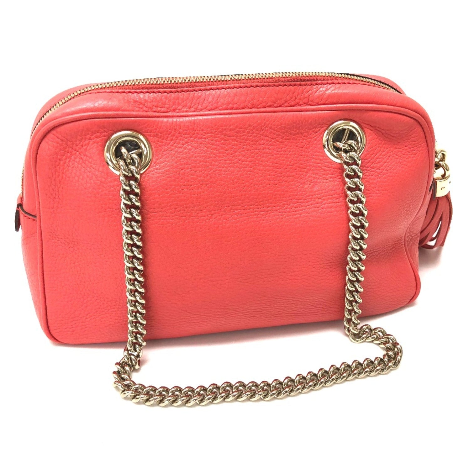 Gucci Pink Leather Shoulder Bag ( )