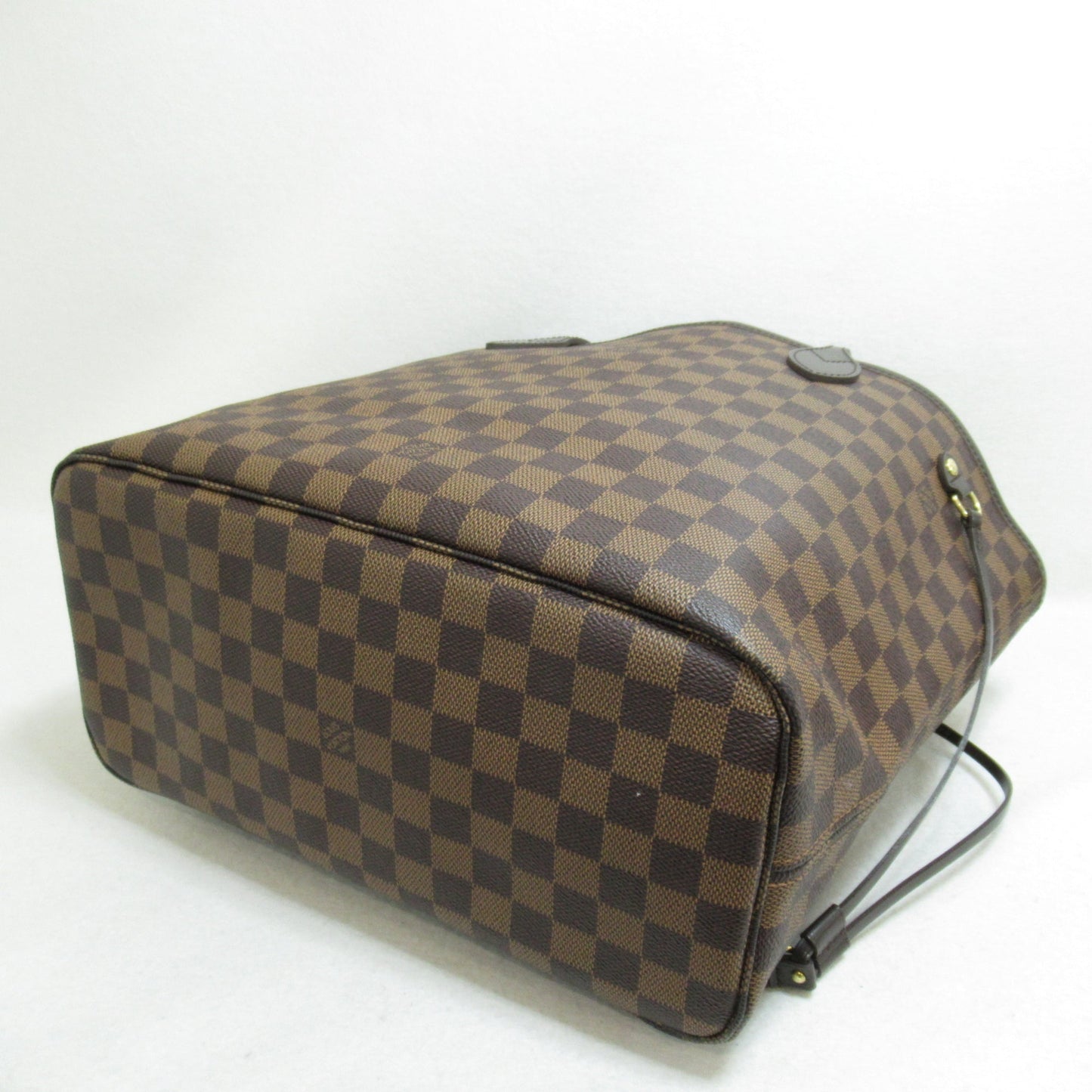 LOUIS VUITTON Neverfull MM Brown Ebene Damier PVC coated canvas Tote