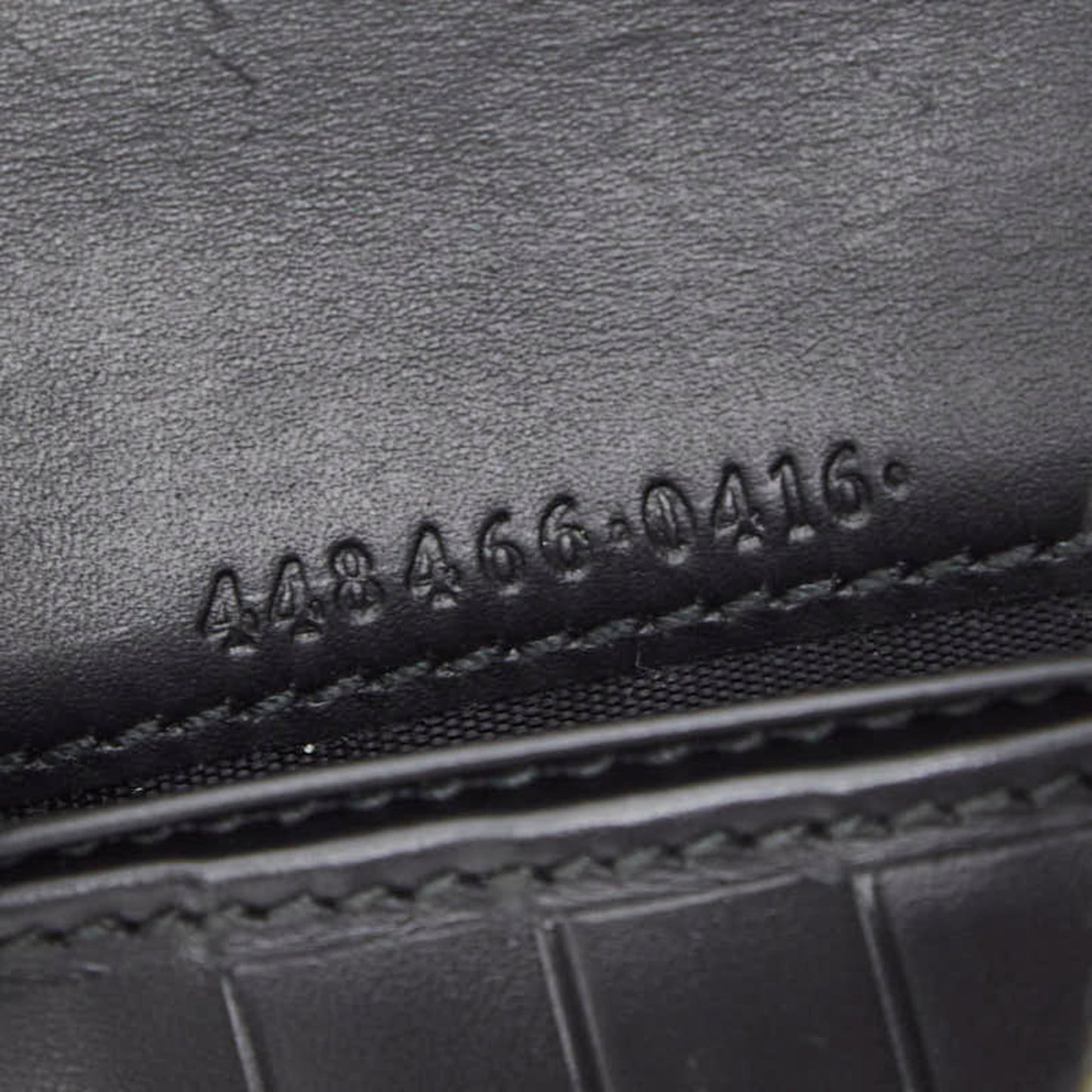 Gucci Black Blue Yellow Leather Long Wallet (Bi-Fold) ( )