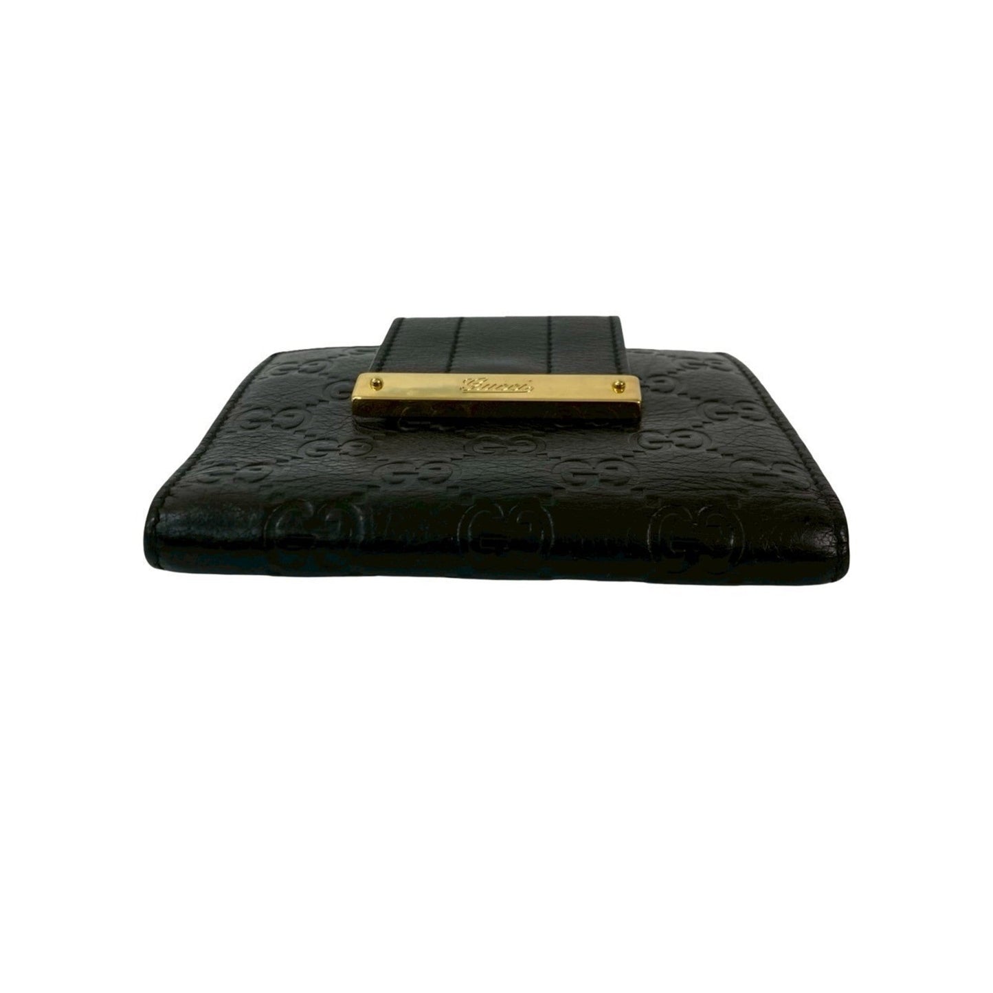 Gucci Black Leather Wallet (Bi-Fold) ( )