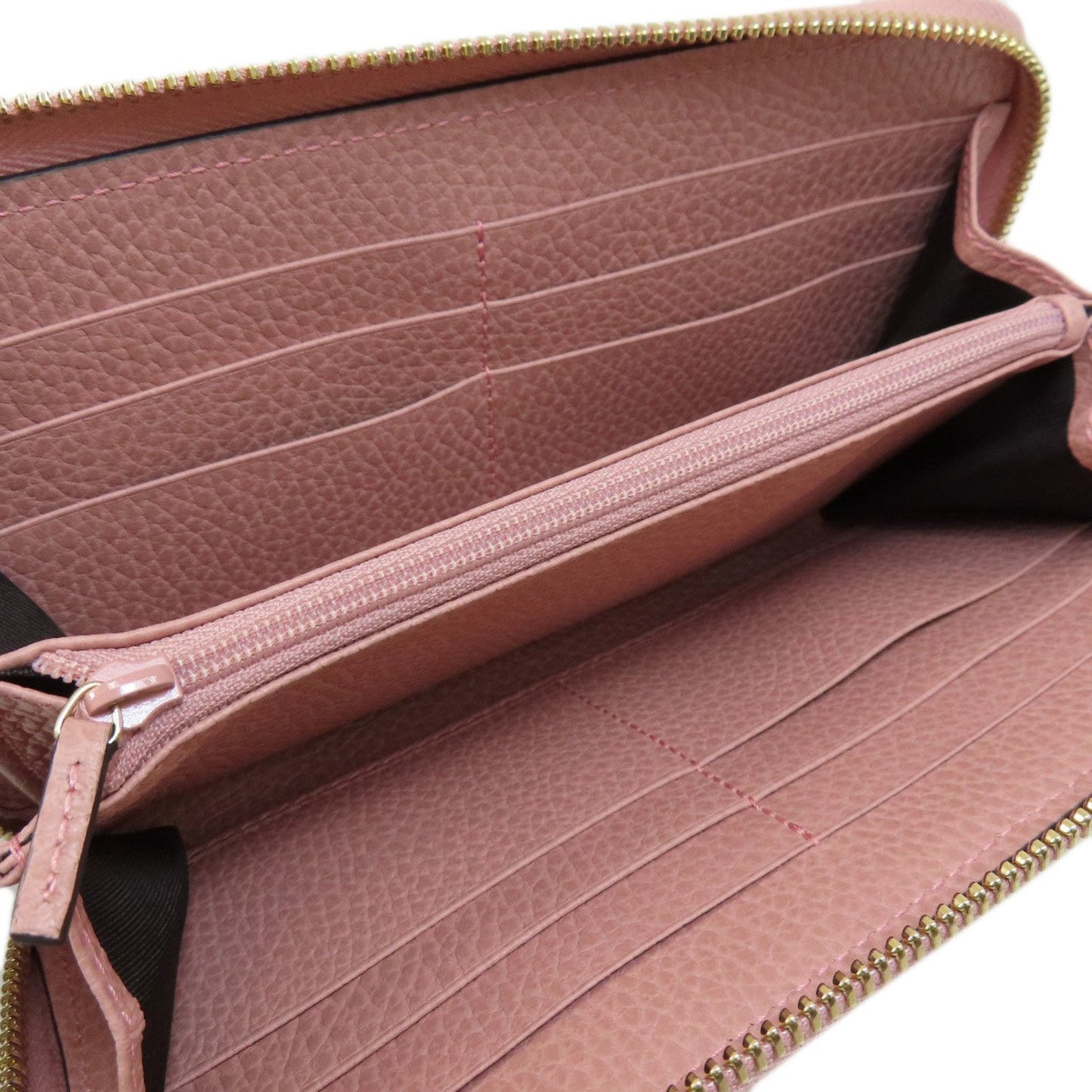 Gucci Pink Leather Coin Purse/Coin Case ( )