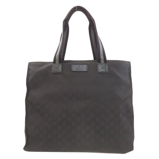 Gucci Black Nylon Canvas Tote Bag ( )