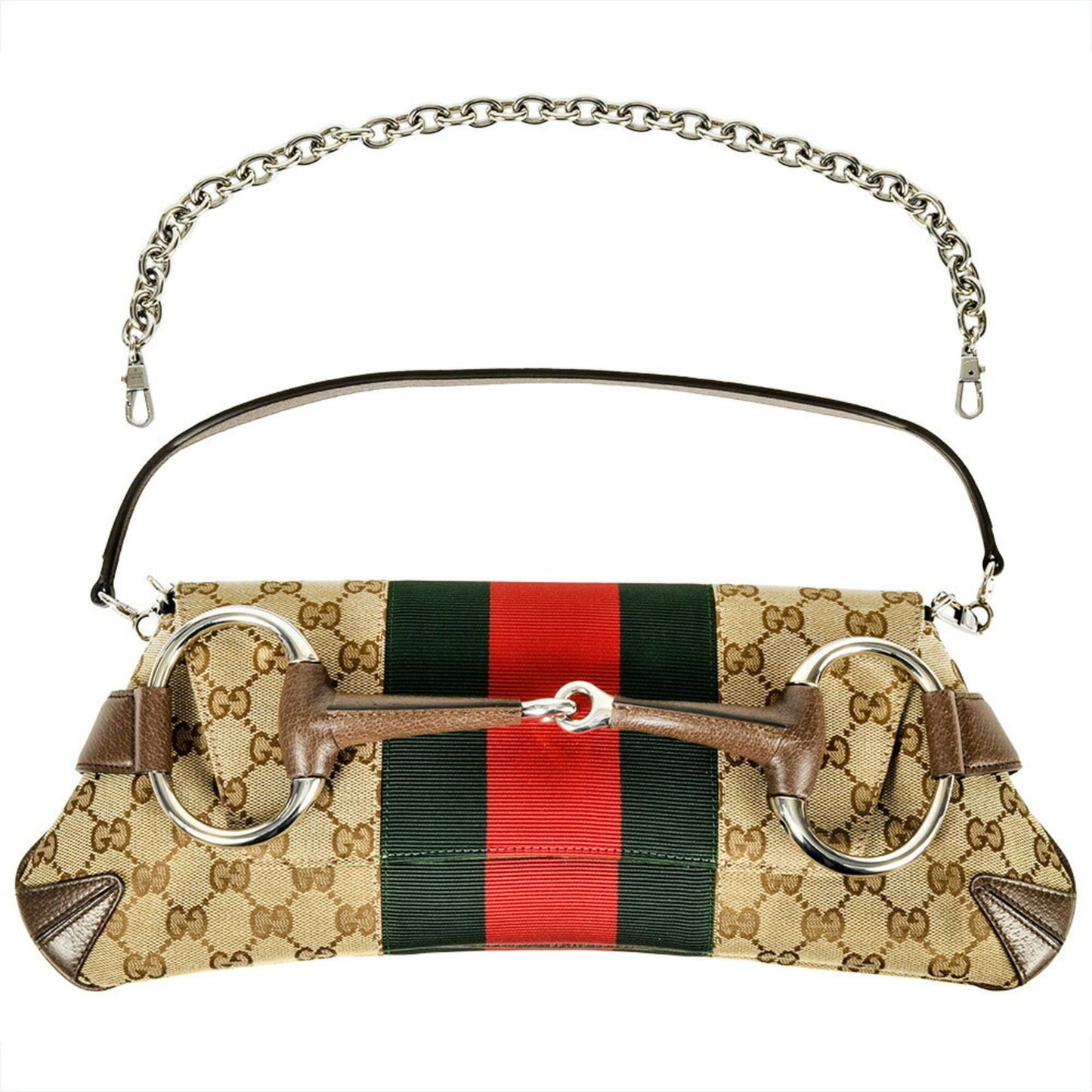 Gucci Beige Gg Canvas Handbag ( )