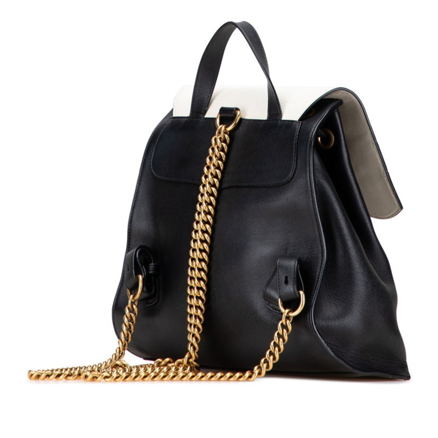 Gucci Animalier Black Green White Leather Backpack ( )