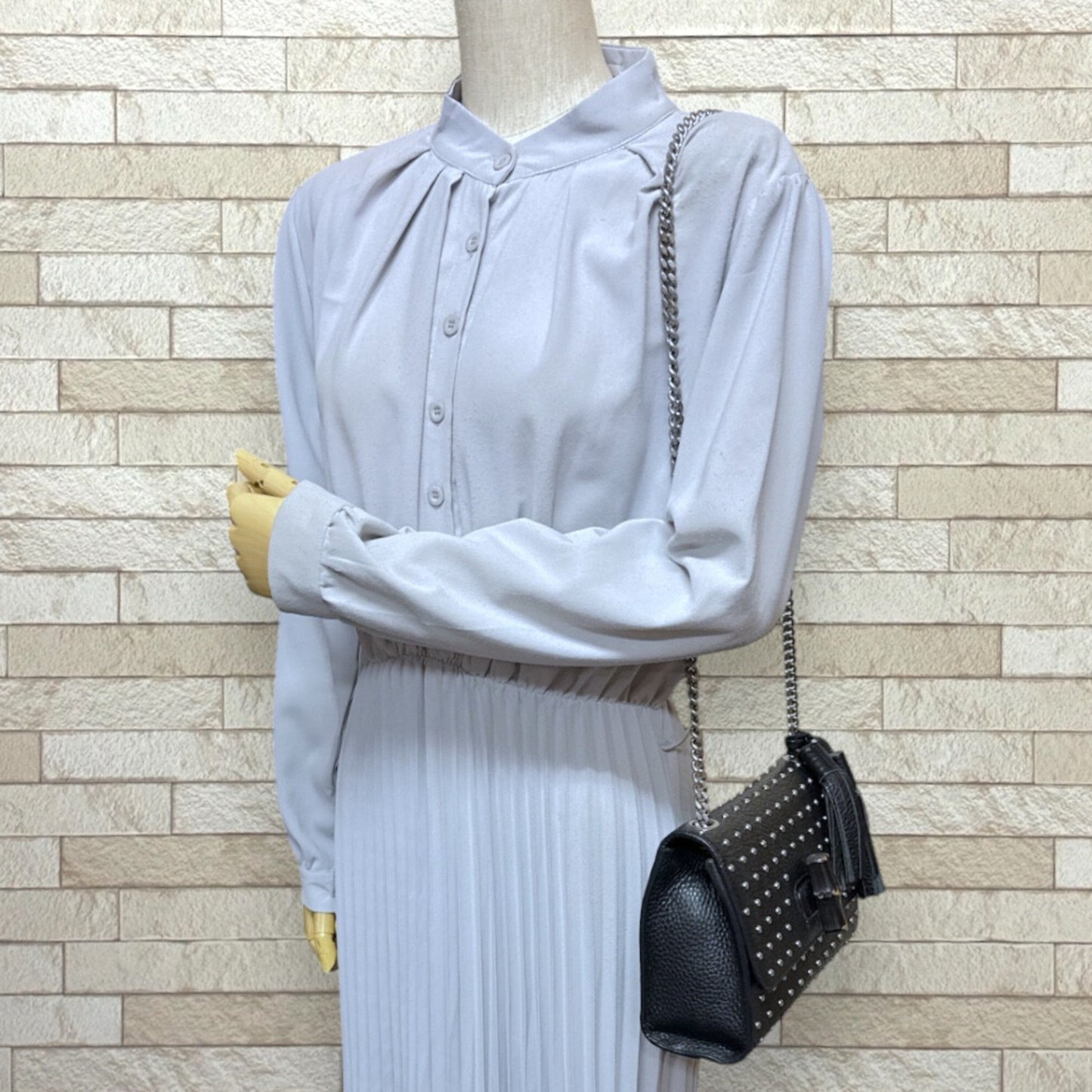 Gucci Black Leather Shoulder Bag ( )