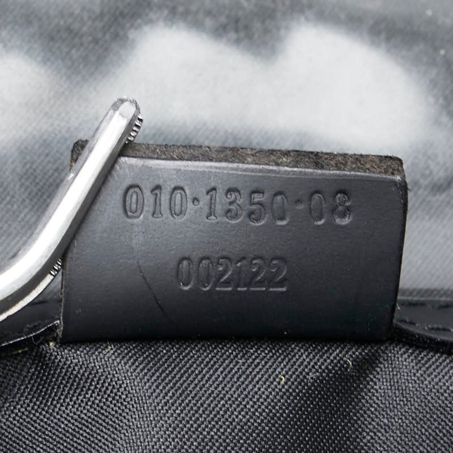 Gucci Black Nylon Leather Boston Bag ( )