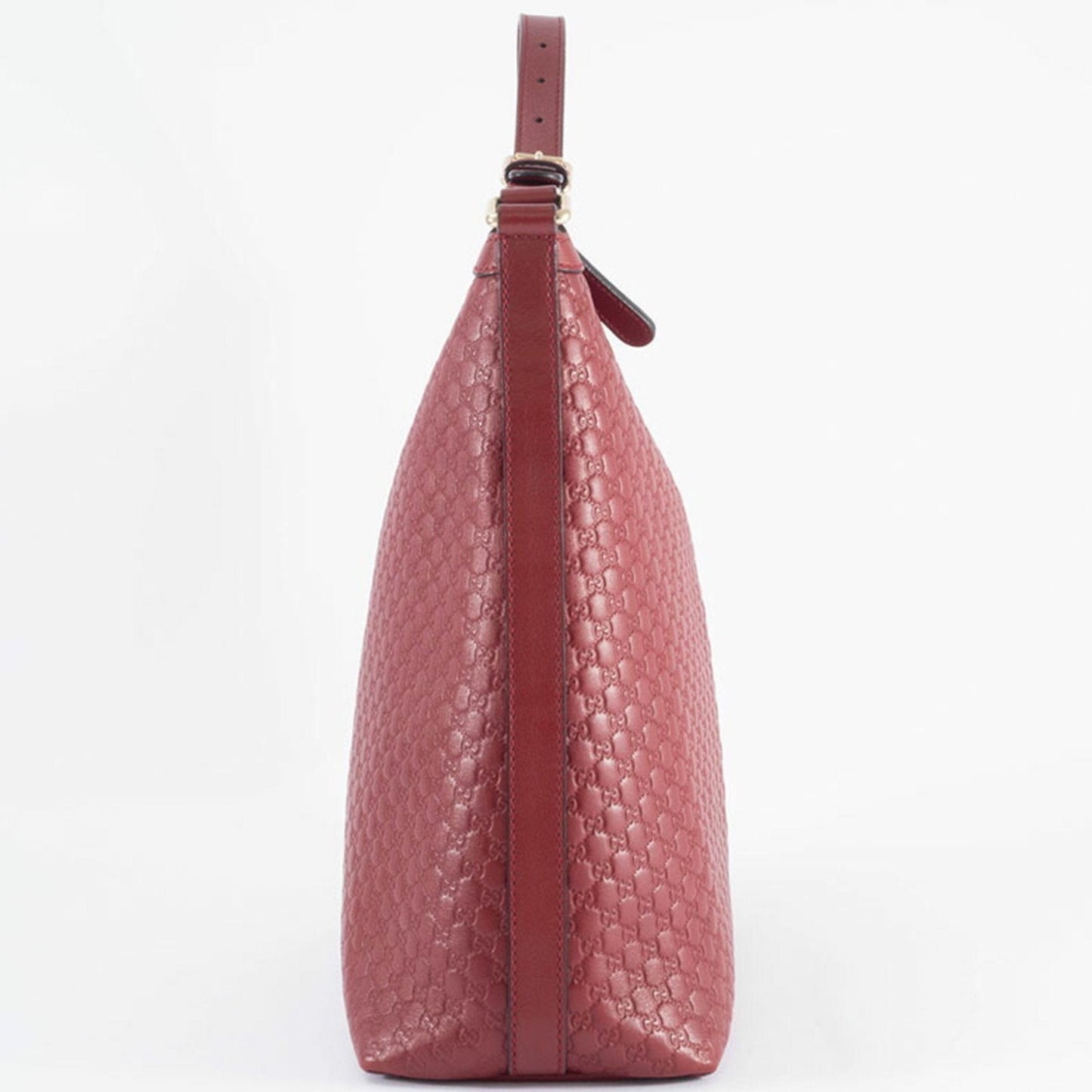 Gucci Microguccissima Red Color Leather Shoulder Bag ( )