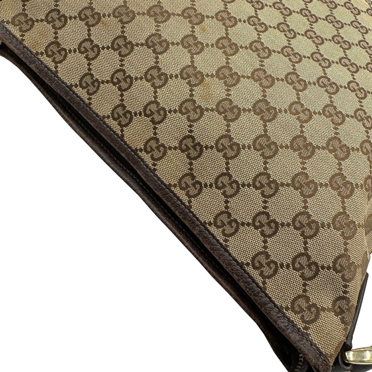 Gucci Gg Canvas Brown Gg Canvas Shoulder Bag ( )