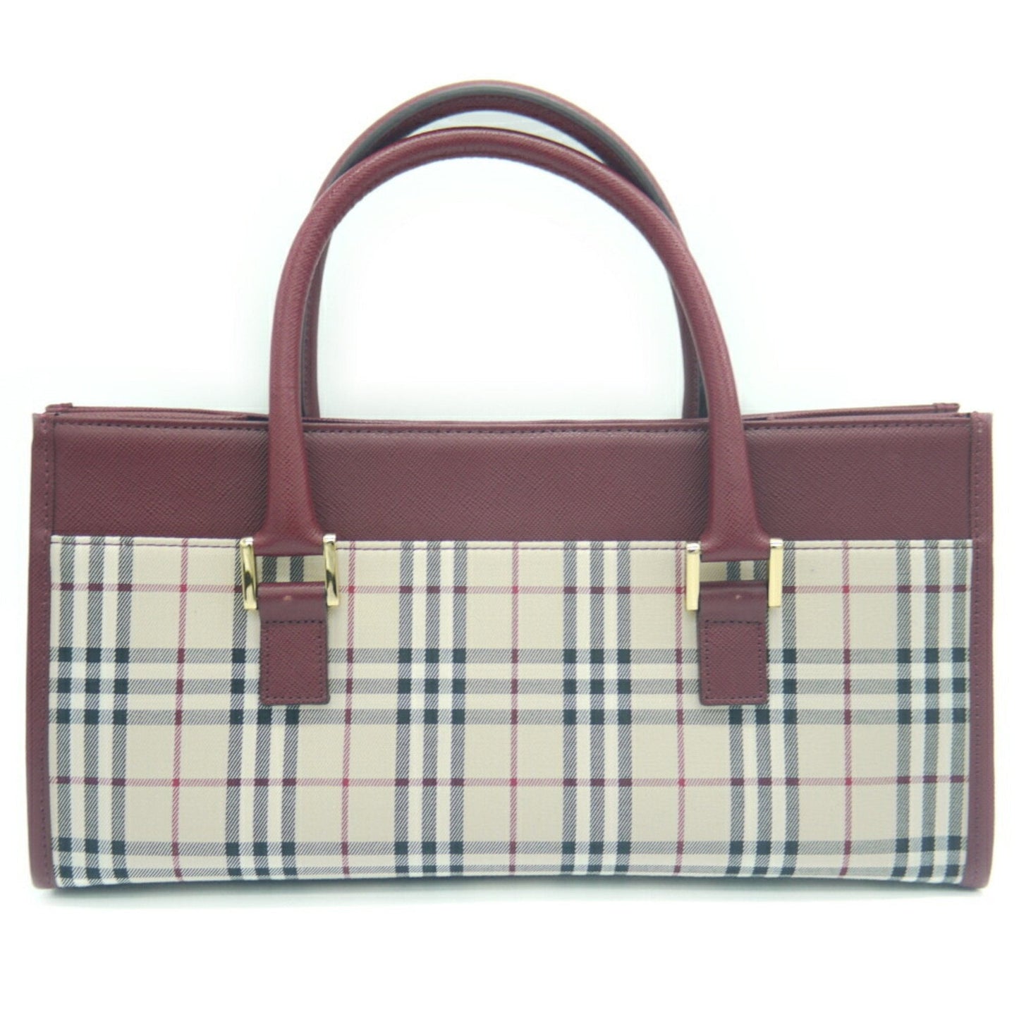 Burberry Canvas Leather Handbag ( )