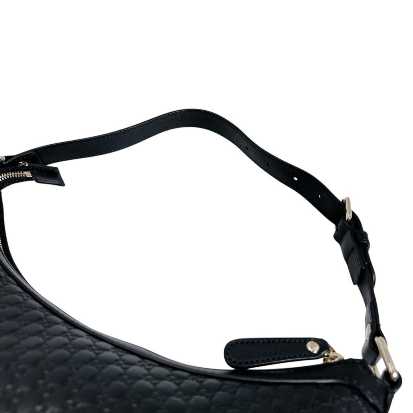 Gucci Black Leather Shoulder Bag ( )