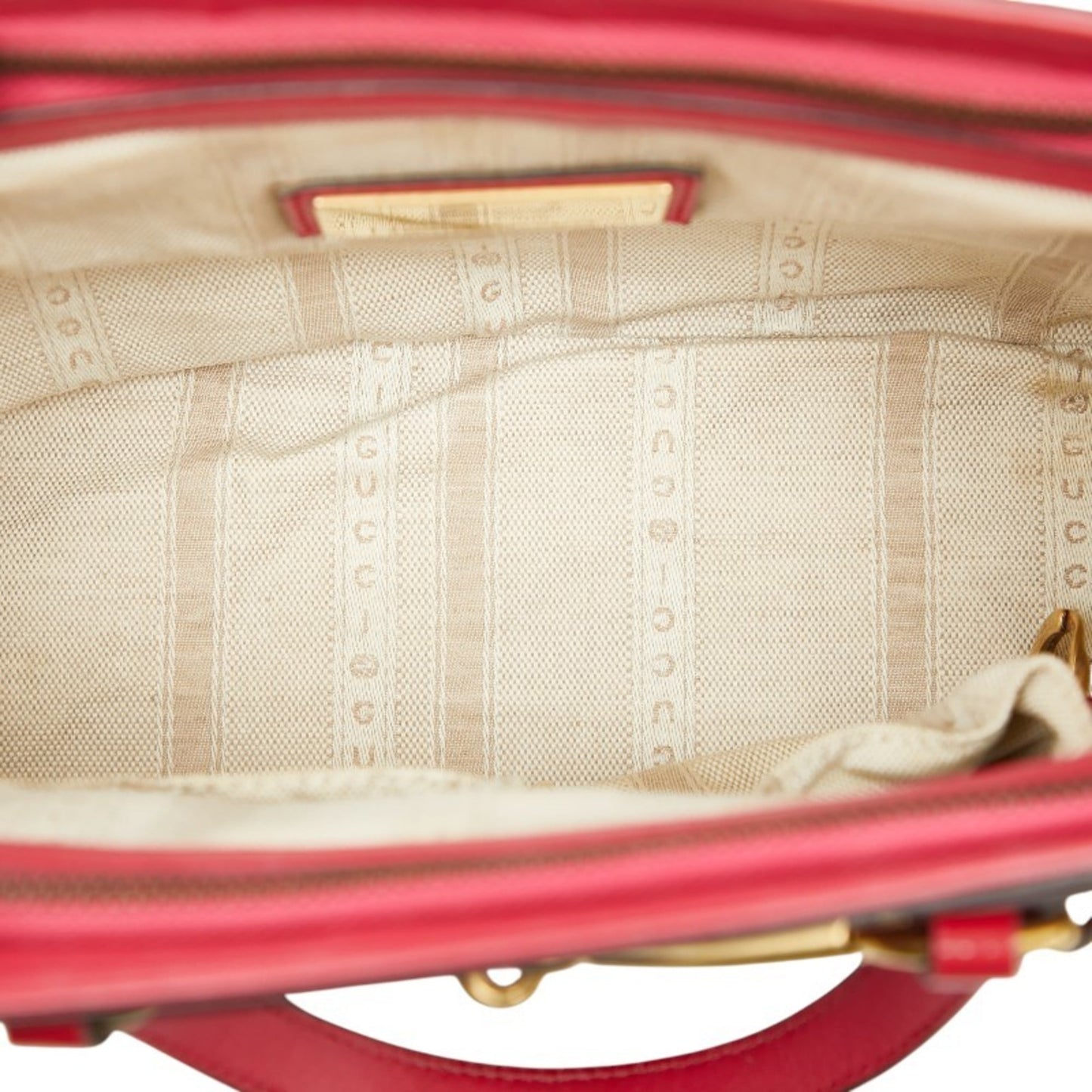Gucci Pink Patent Leather Handbag ( )