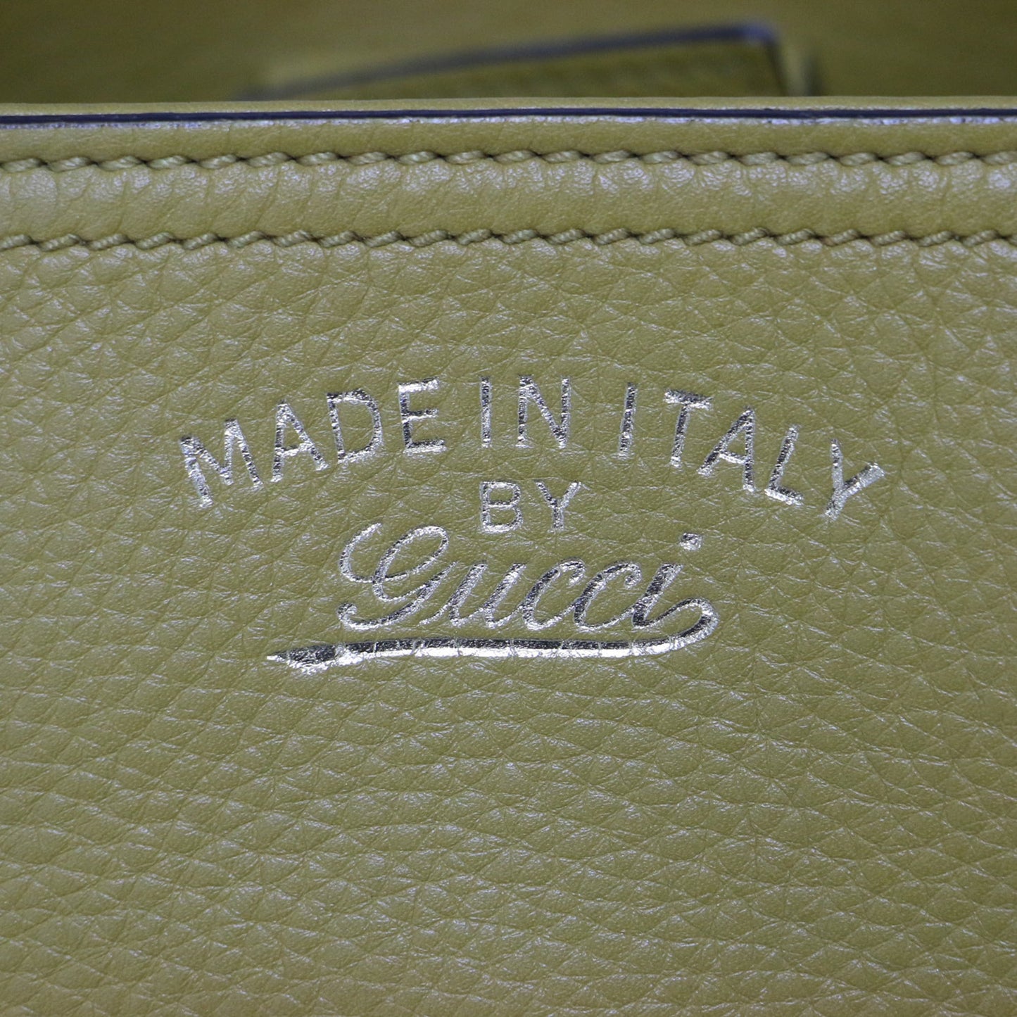 Gucci Mustard Leather Canvas Handbag Shoulder Bag ( )