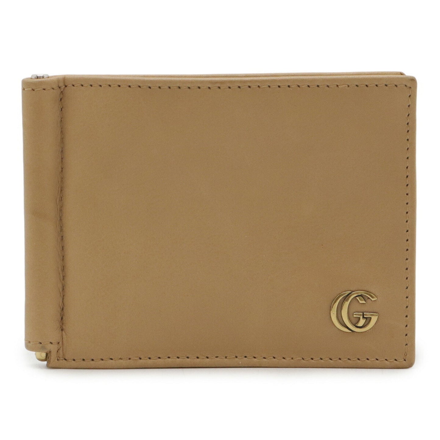 Gucci Beige Leather Money Clip ( )