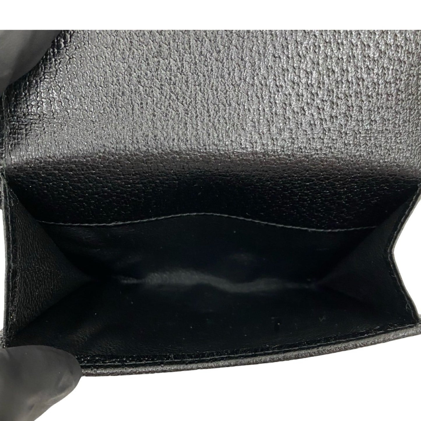 Gucci Black Canvas Leather Wallet (Bi-Fold) ( )