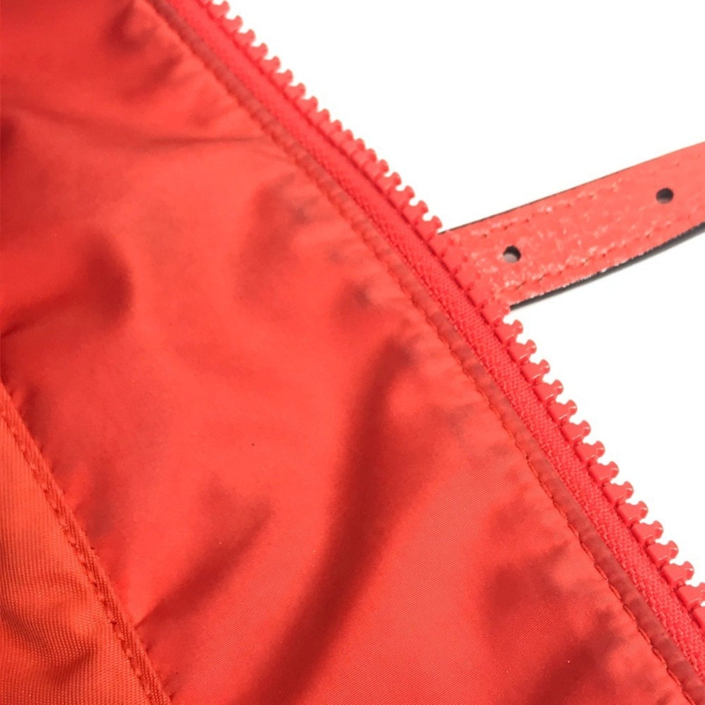 Gucci Orange Nylon Handbag Shoulder Bag Tote Bag ( )