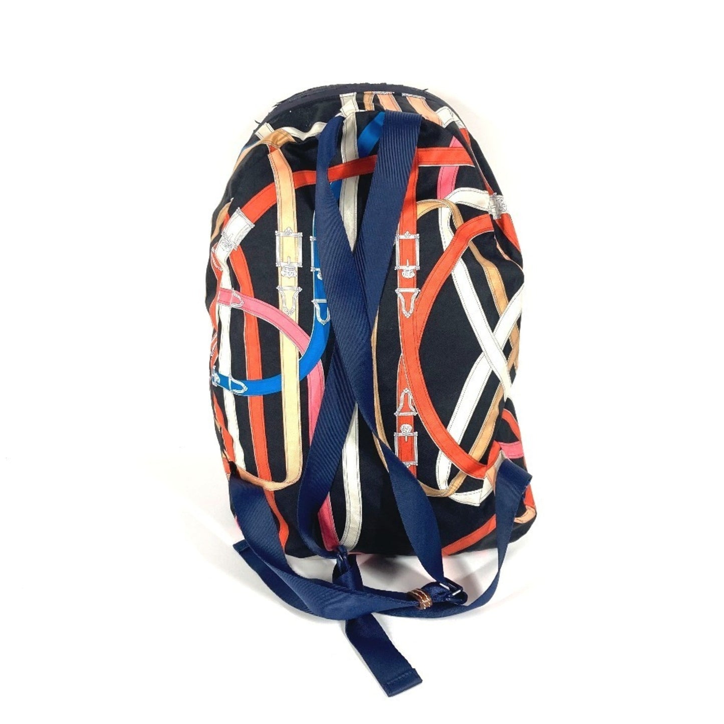 Hermes Multi-Color Silk Backpack ( )