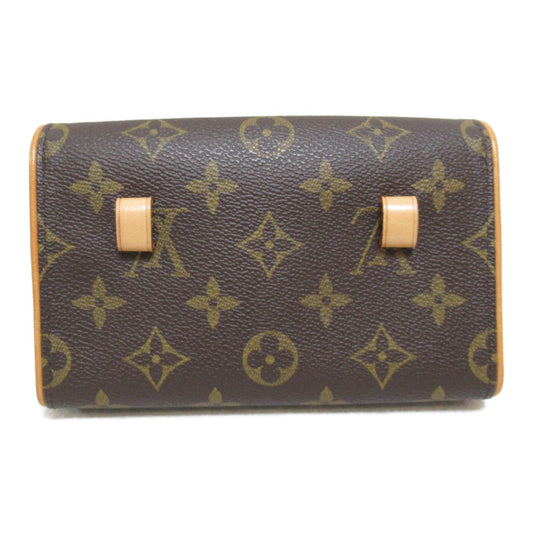 LOUIS VUITTON Pochette Florentine waist bag Brown Monogram PVC coated canvas