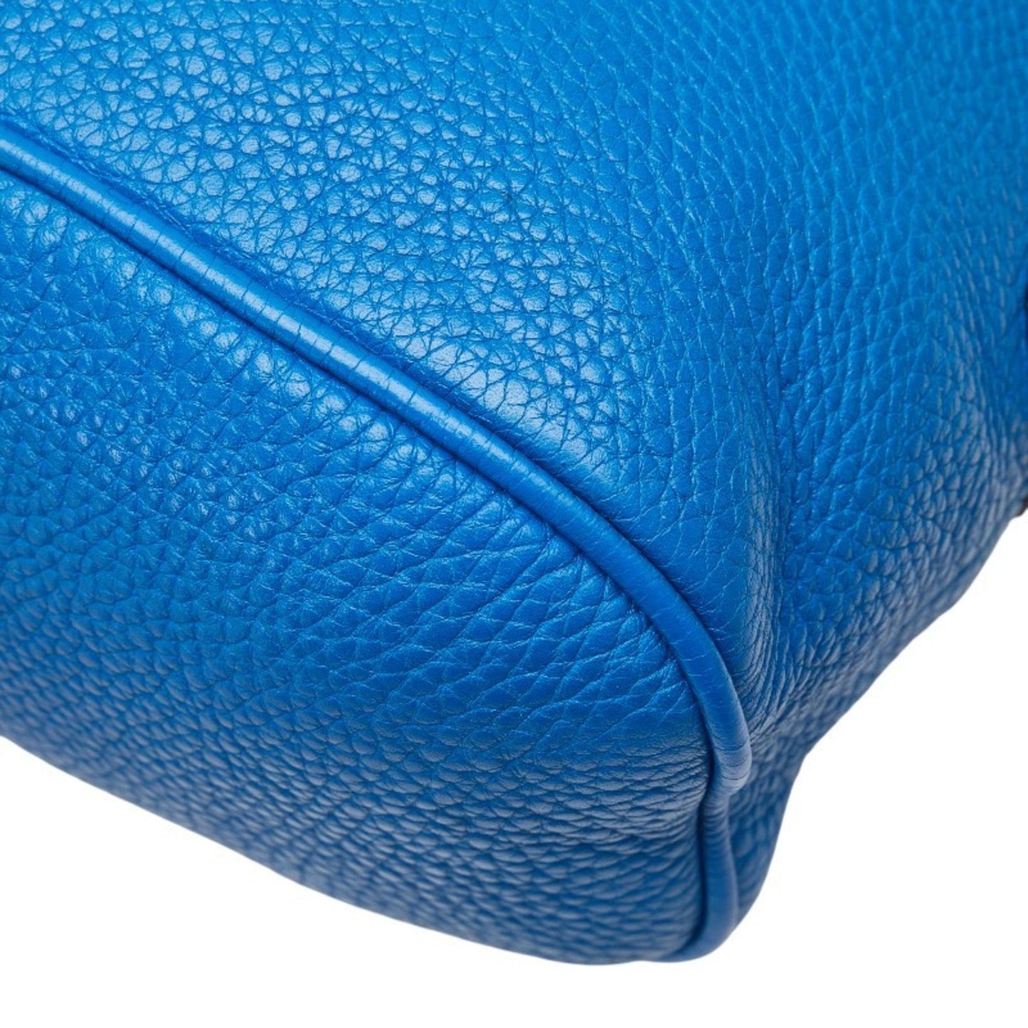 Gucci Blue Leather Handbag Shoulder Bag ( )