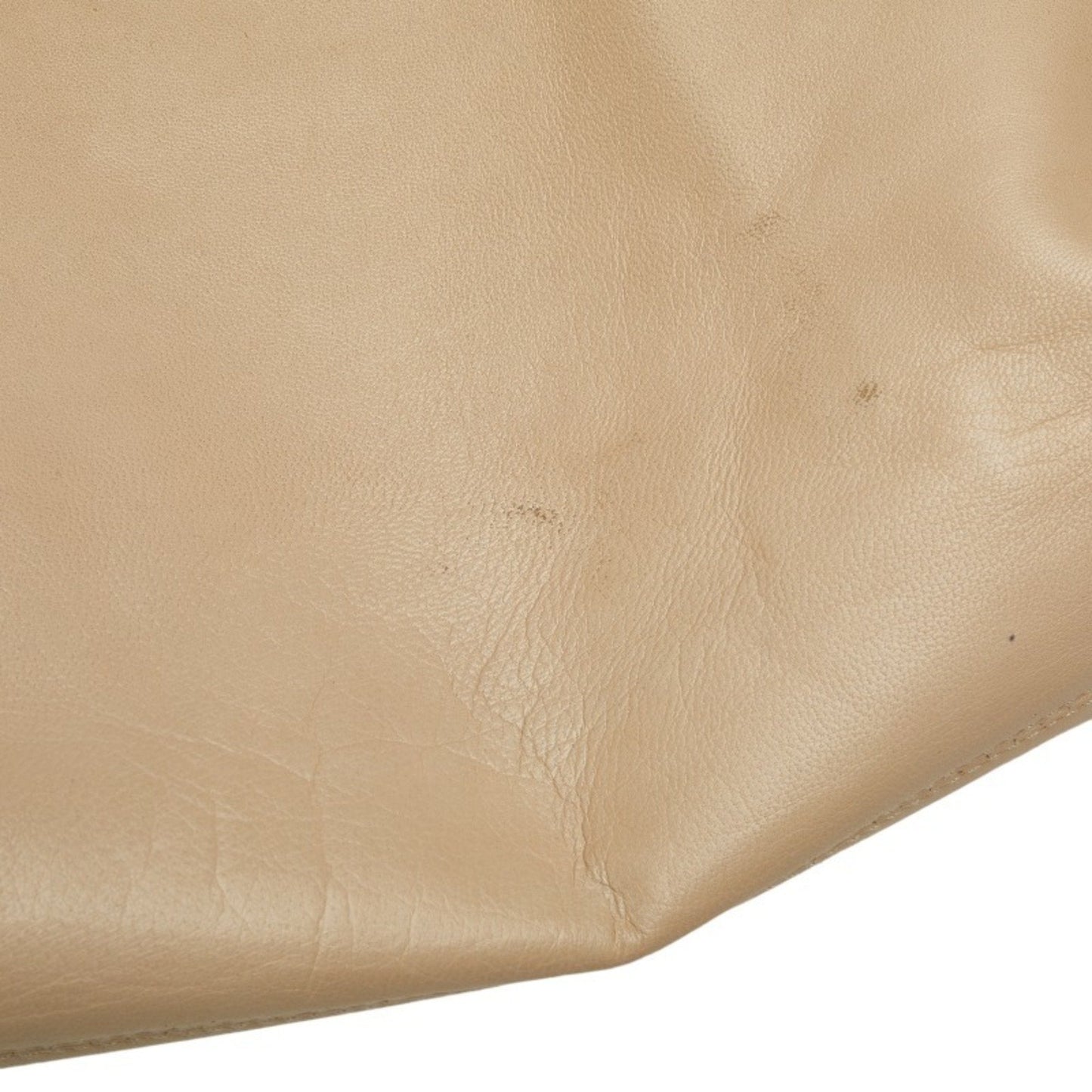 Gucci Ivory White Leather Handbag Tote Bag ( )