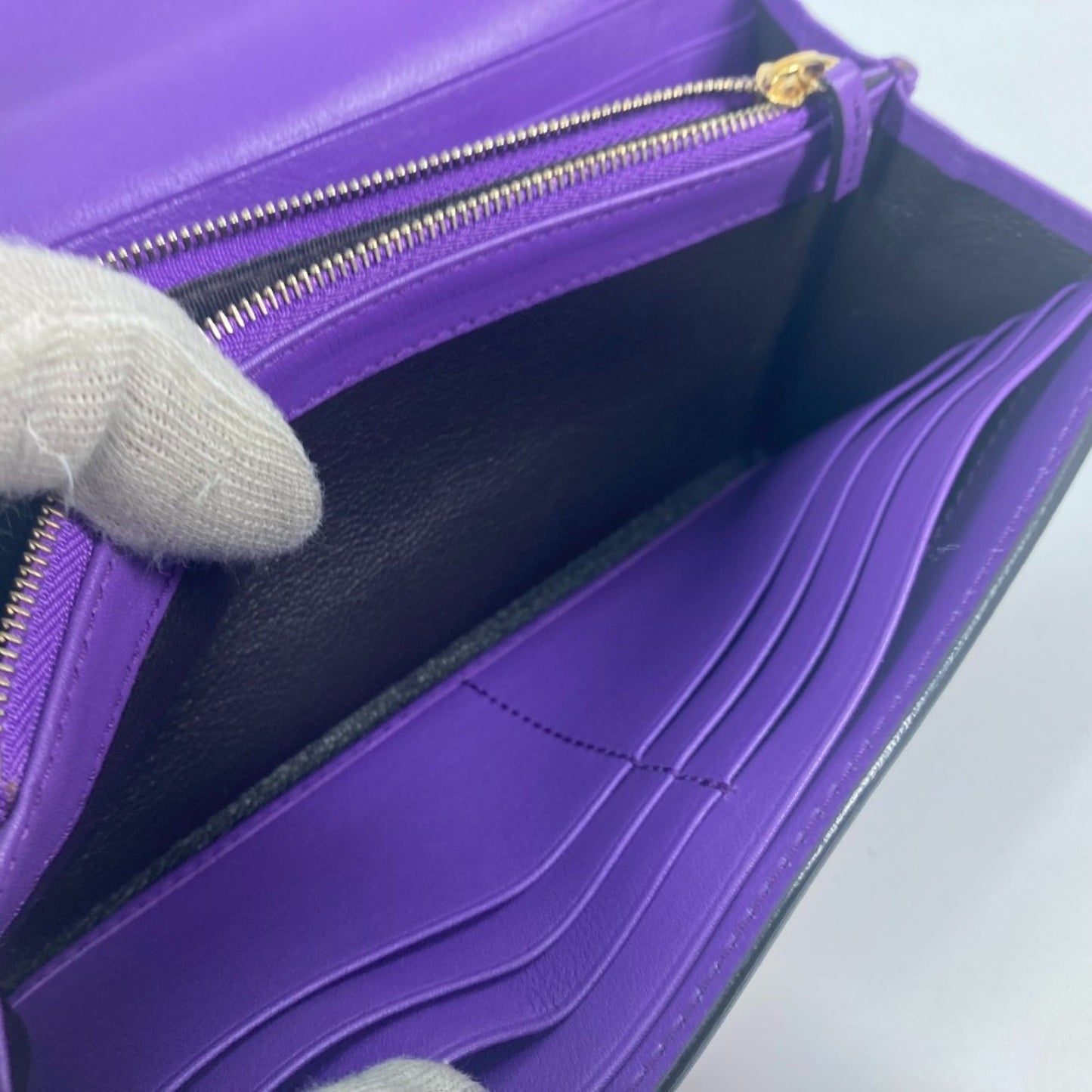 Gucci Purple Other Long Wallet (Bi-Fold) ( )