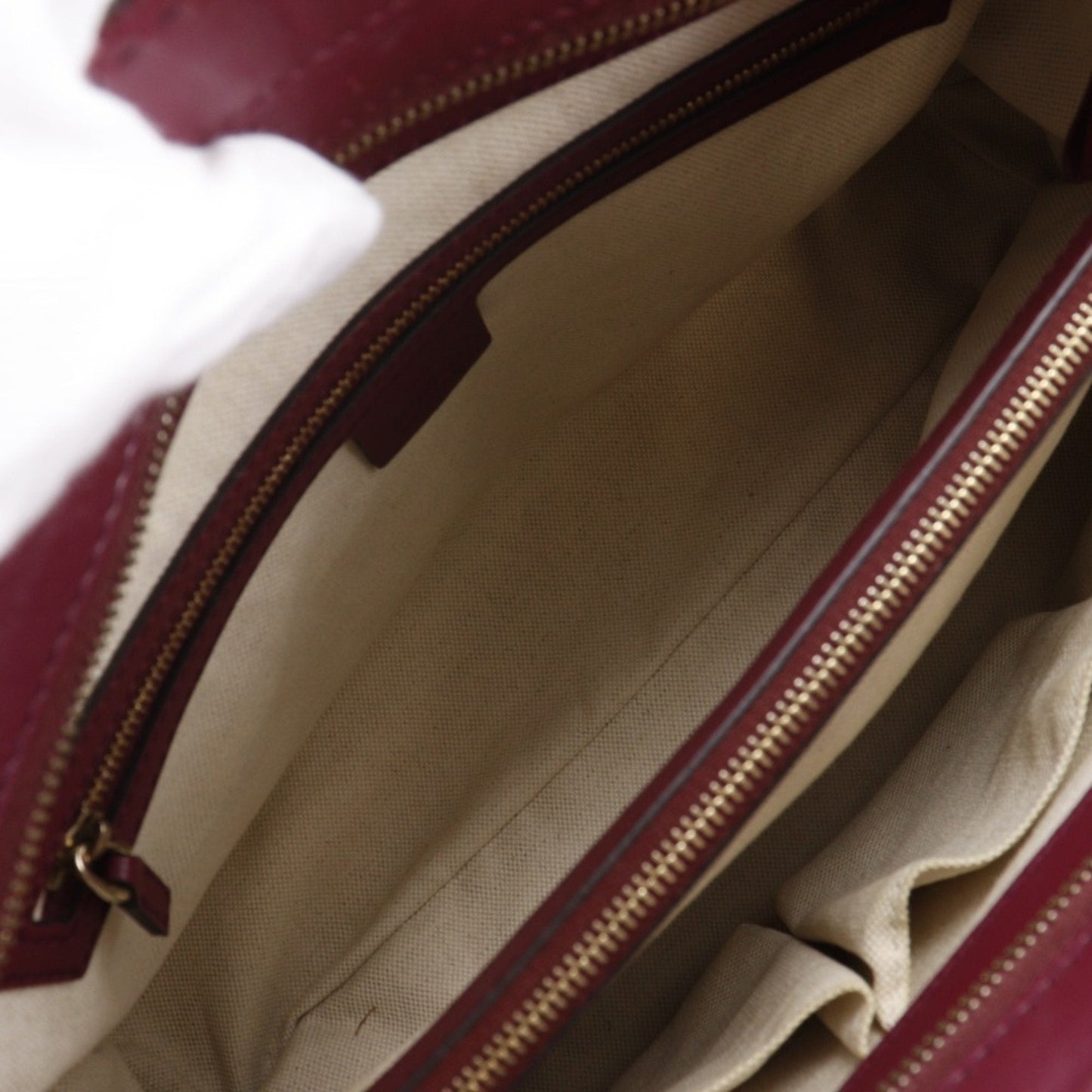 Gucci Red Color Gg Canvas Tote Bag ( )