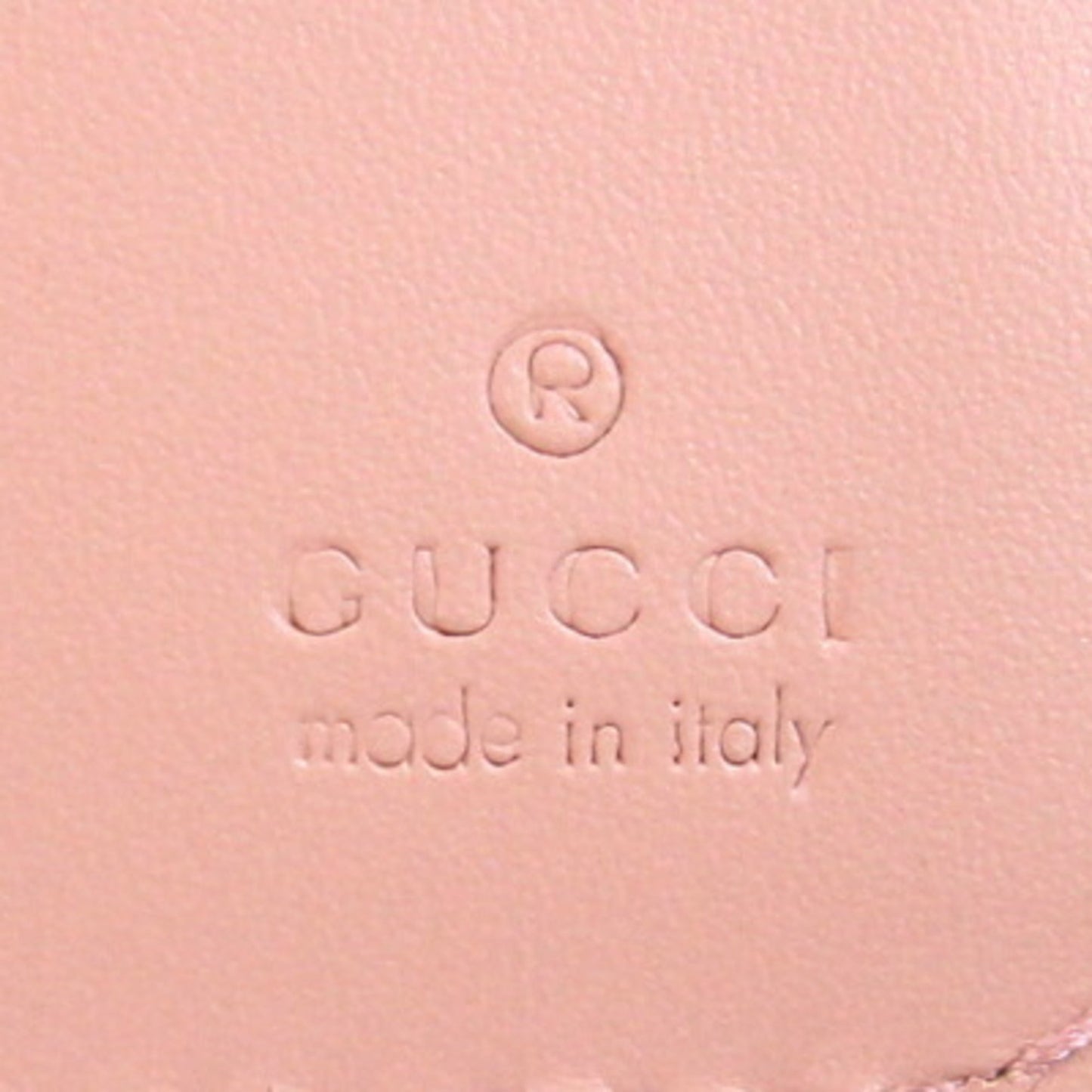 Gucci Pink Leather Wallet (Bi-Fold) ( )