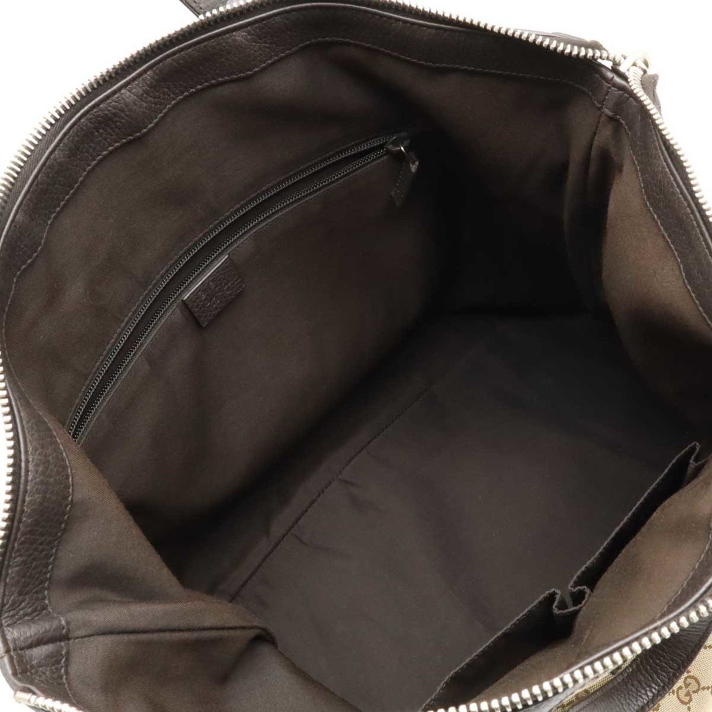 Gucci Gg Canvas Beige Dark Brown Khaki Gg Canvas Shoulder Bag Tote Bag ( )