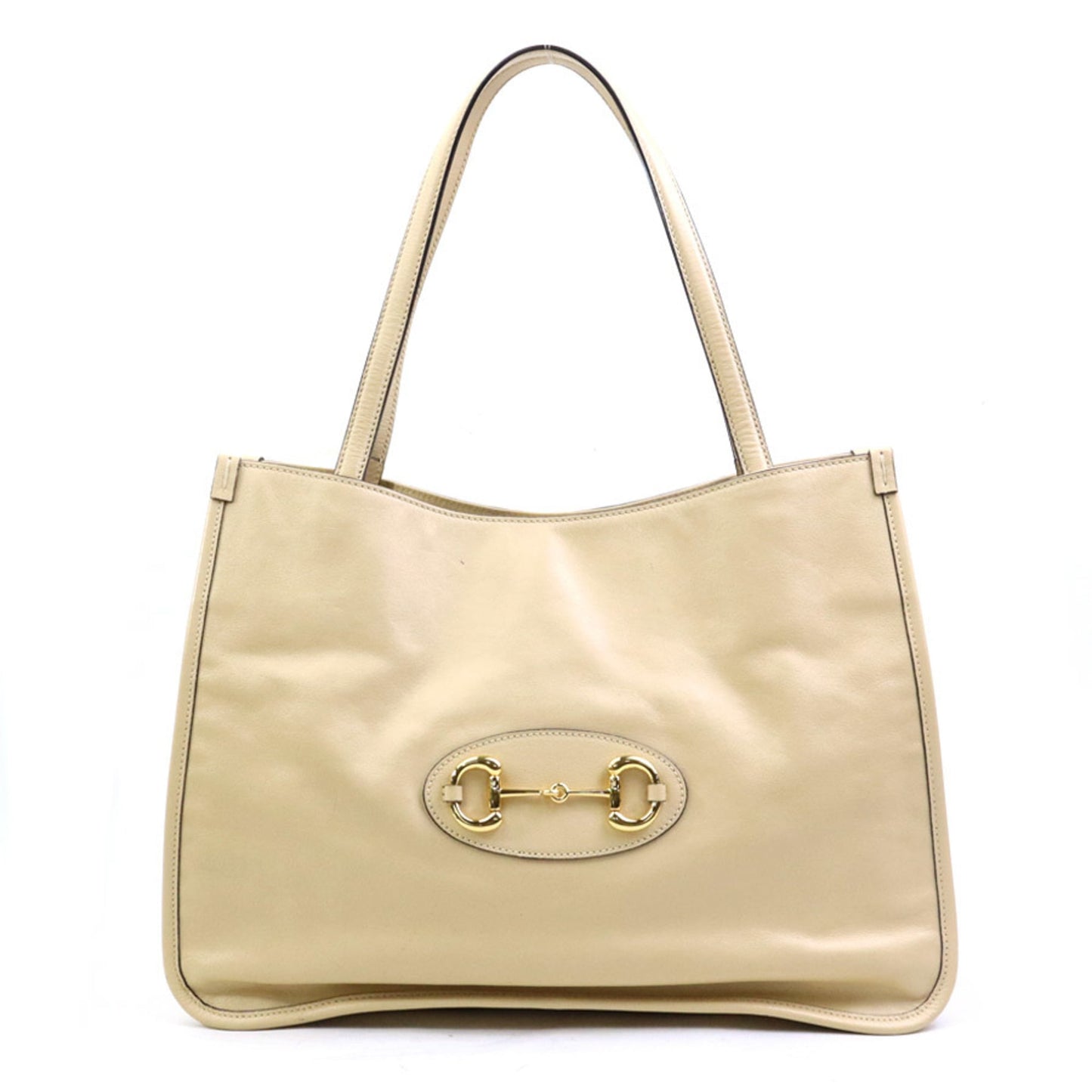Gucci Beige Leather Shoulder Bag ( )