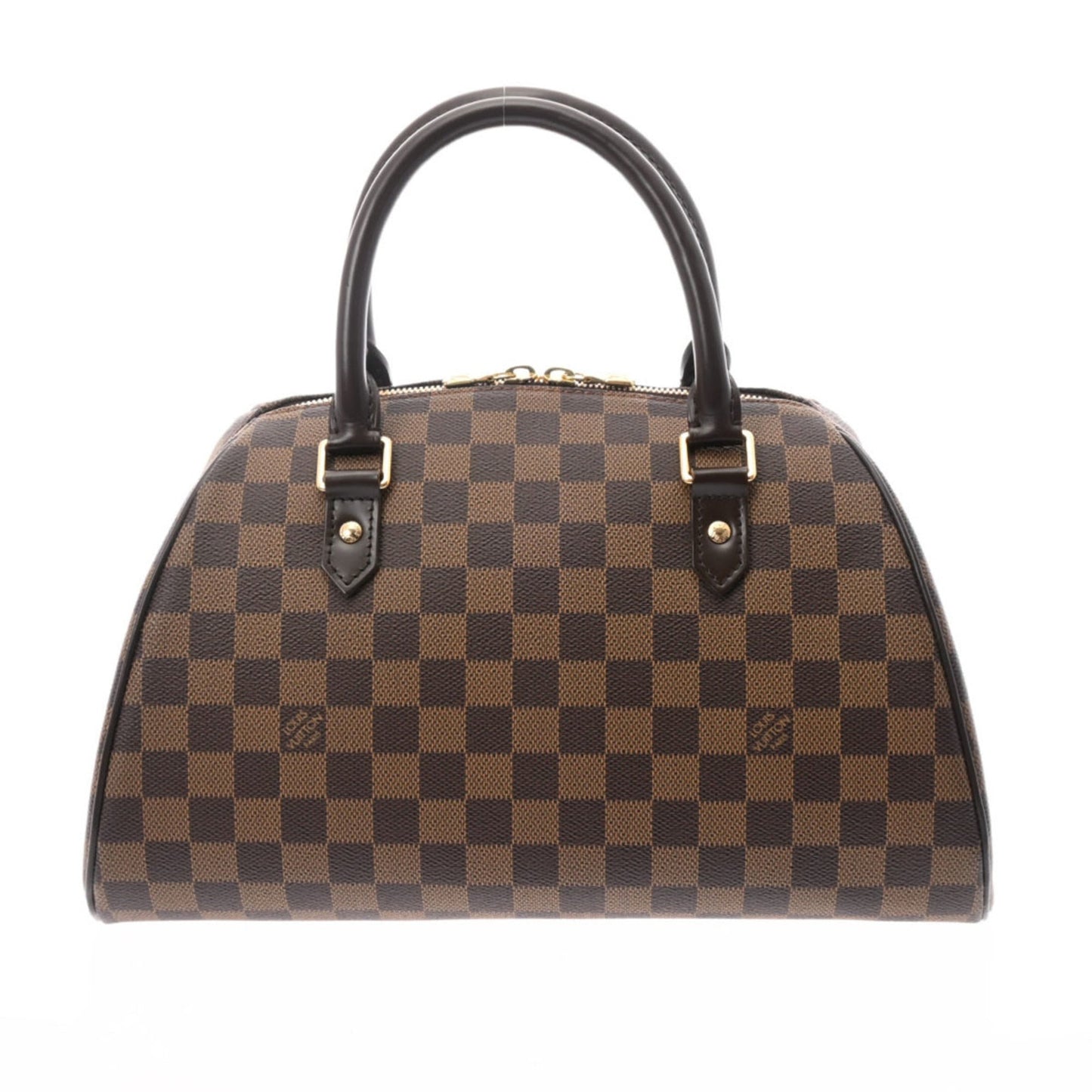 LOUIS VUITTON Damier Rivera MM Brown Ladies Canvas Handbag