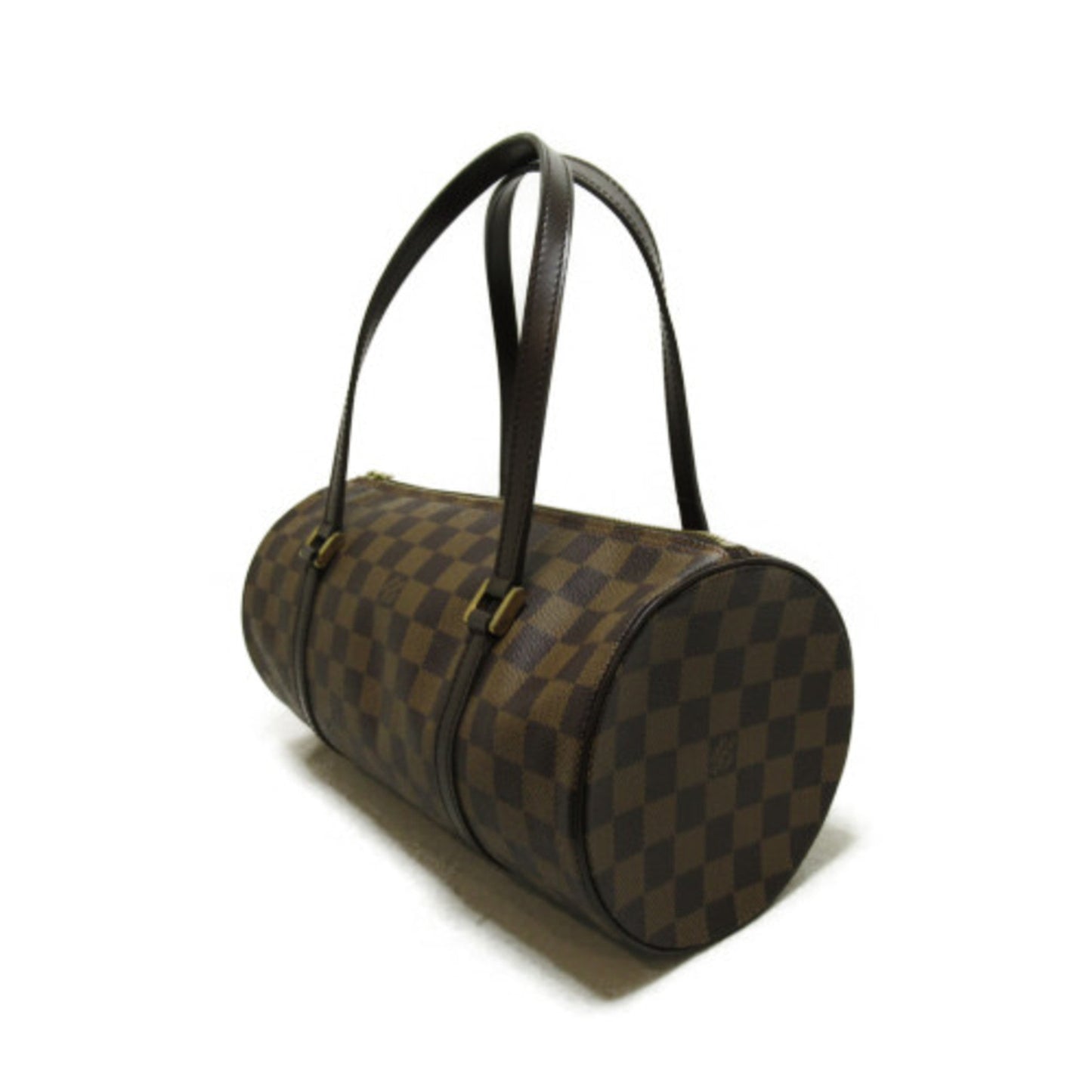 LOUIS VUITTON Papillon 30 Brown Ebene Damier PVC coated canvas Handbag