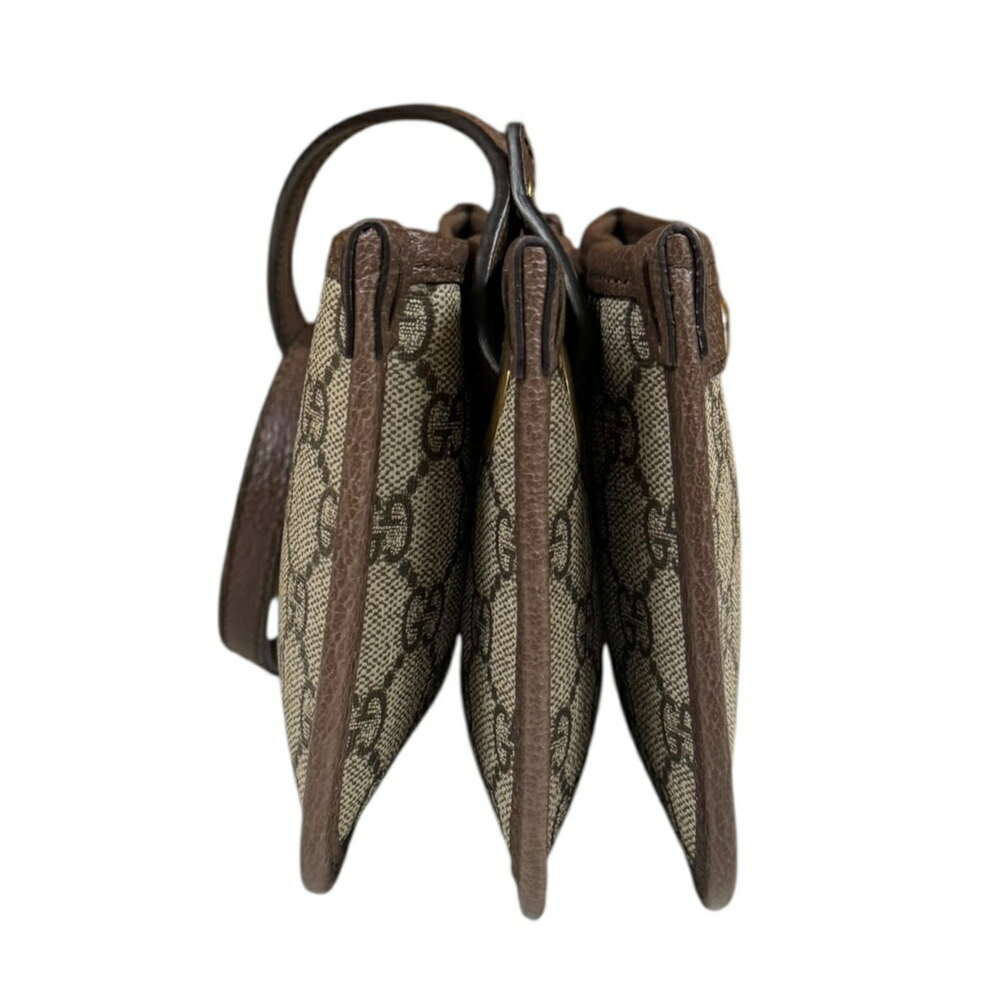 Gucci Beige Brown Gg Supreme Shoulder Bag ( )
