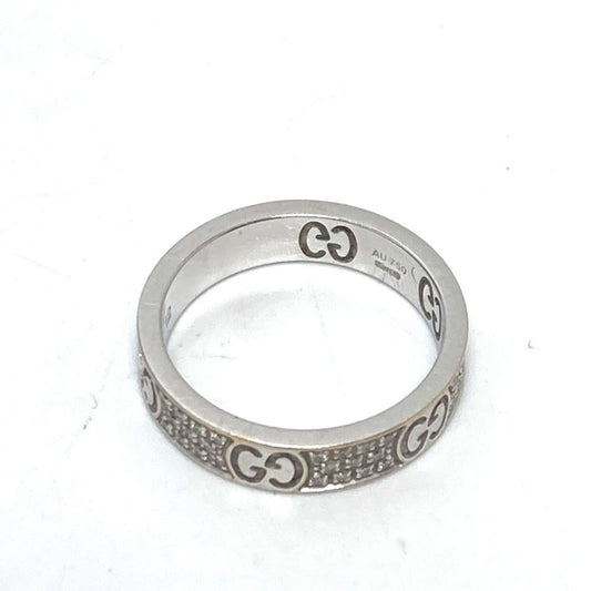 Gucci White Gold (18K) Band Ring ( )
