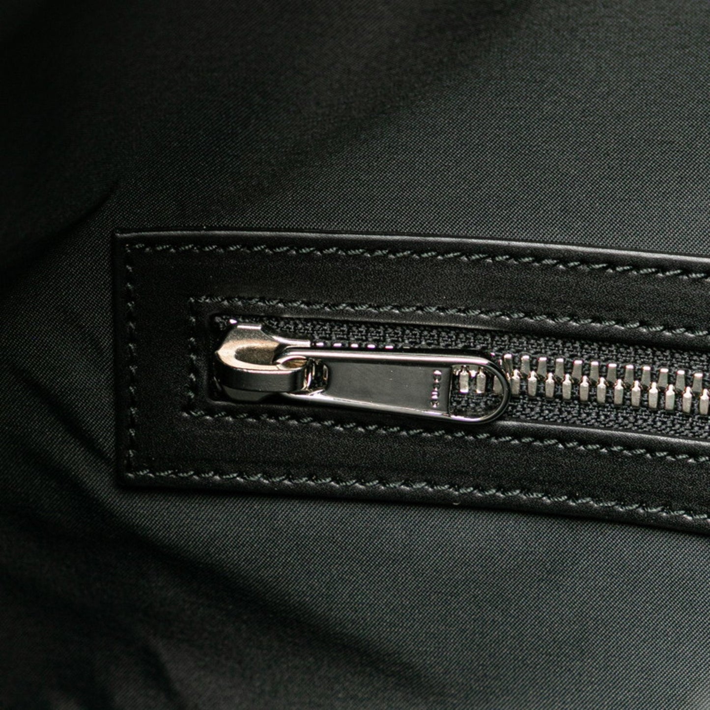 Gucci Black Gray Pvc Leather Backpack ( )
