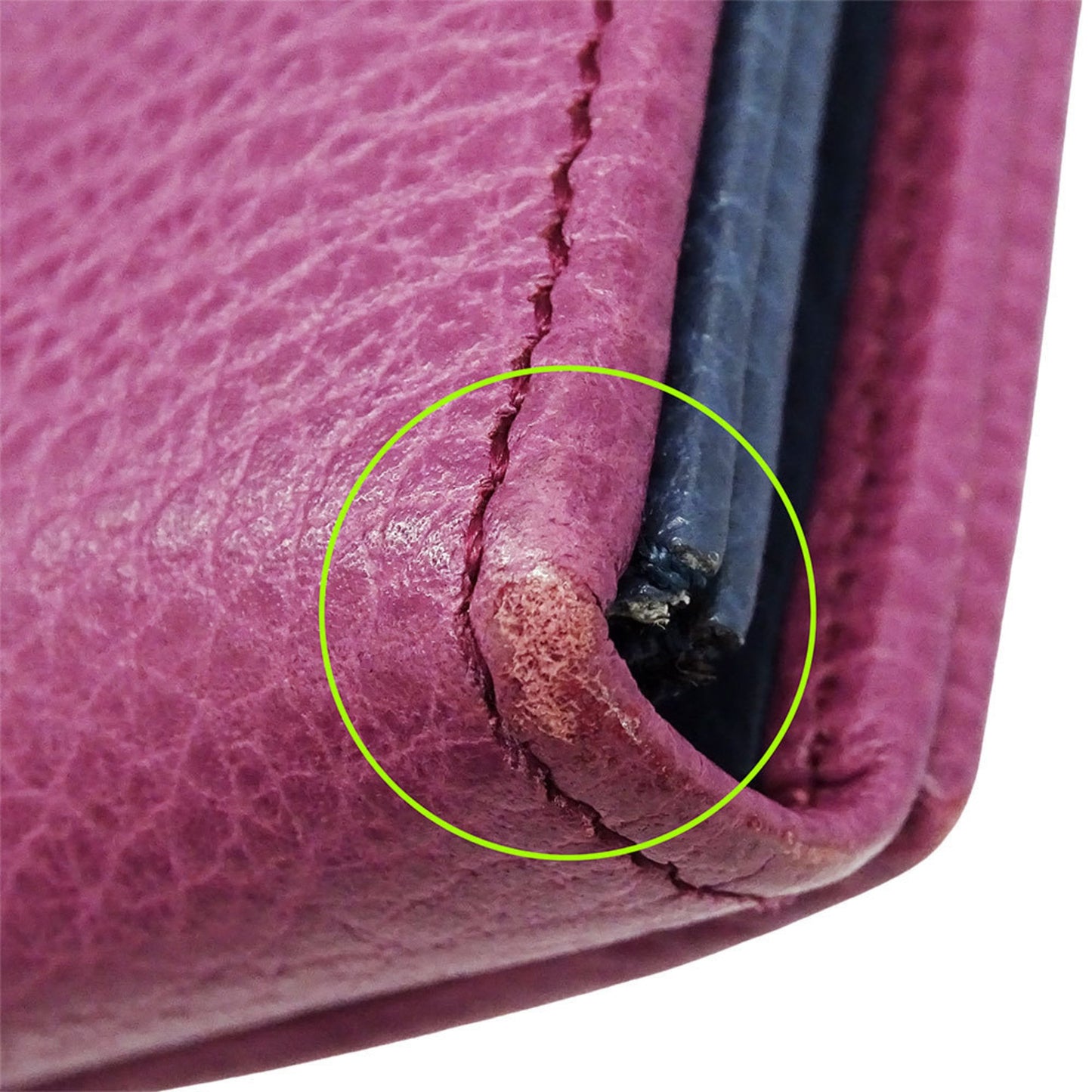 Gucci Purple Leather Long Wallet (Bi-Fold) ( )