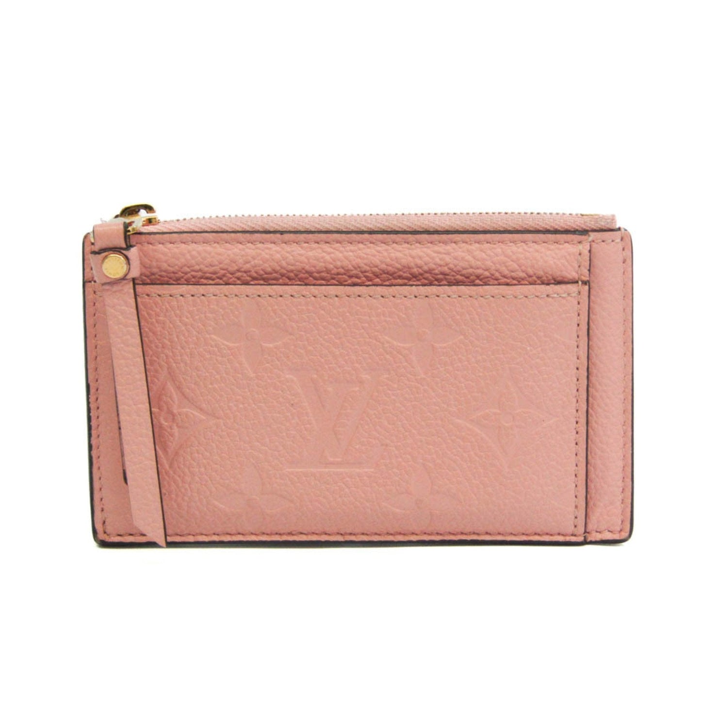 Louis Vuitton Monogram Empreinte Porto Cult Zip M67853 Women's Monogram Empreinte Coin Purse/coin Case Rose Poudre