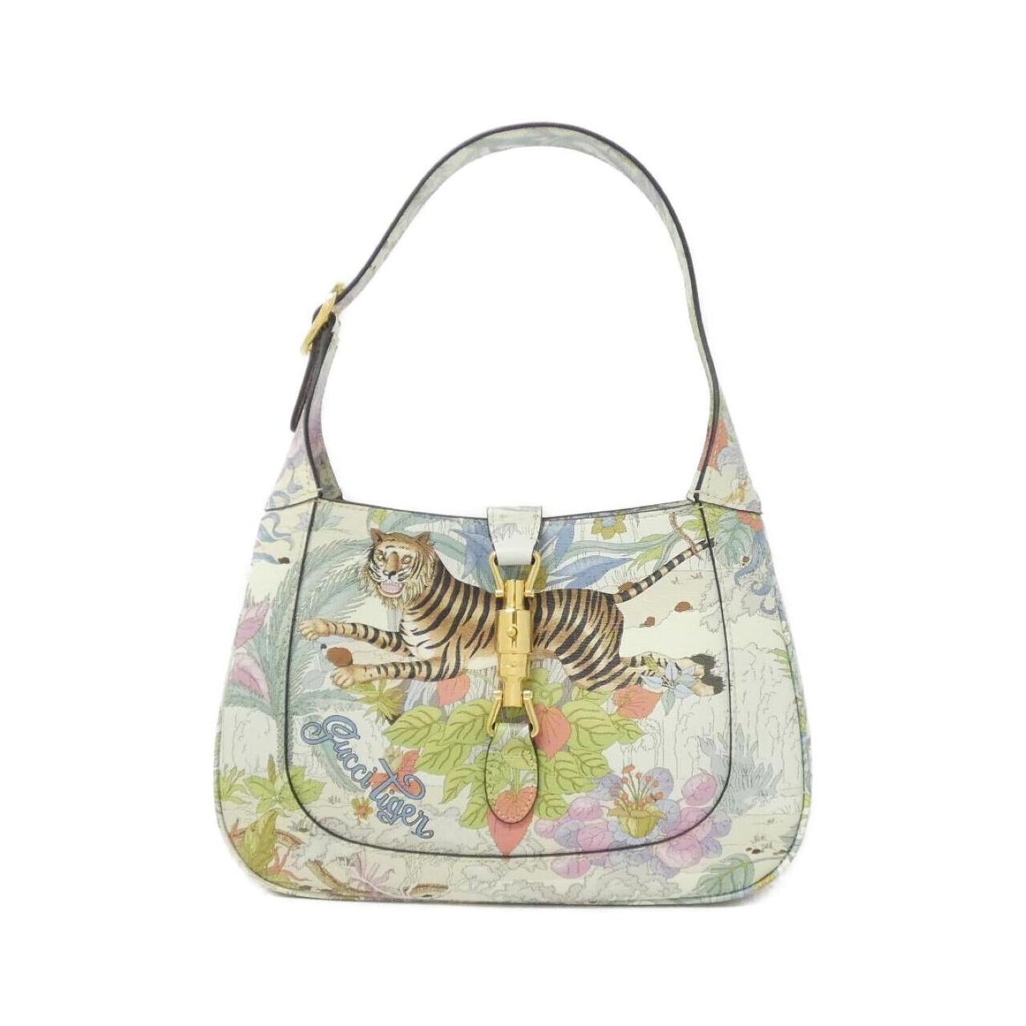 Gucci Off-White Leather Shoulder Bag ( )