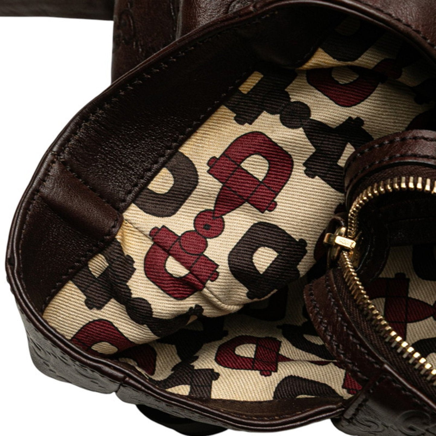 Gucci Hysteria Brown Leather Handbag Tote Bag ( )