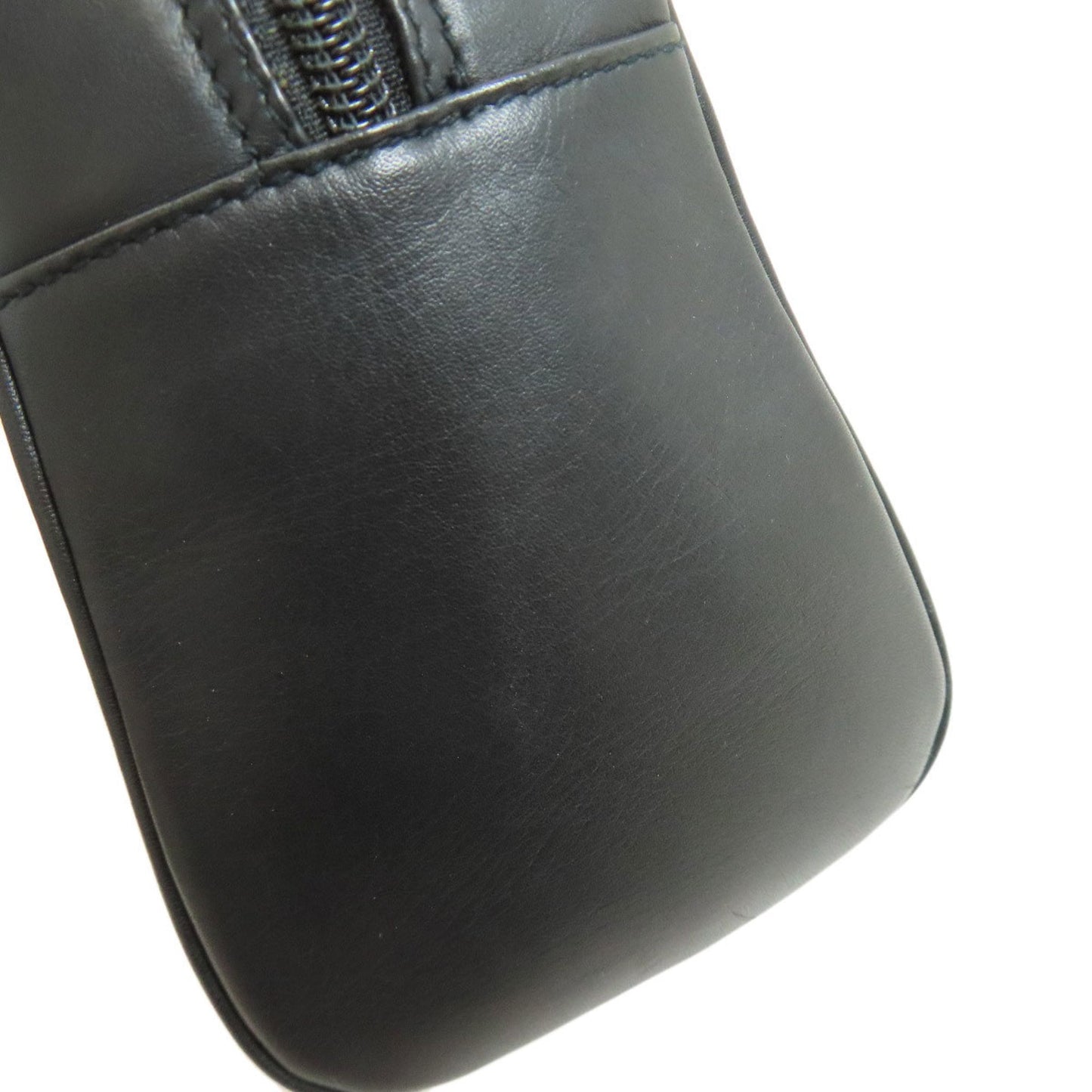 Gucci Black Leather Handbag ( )