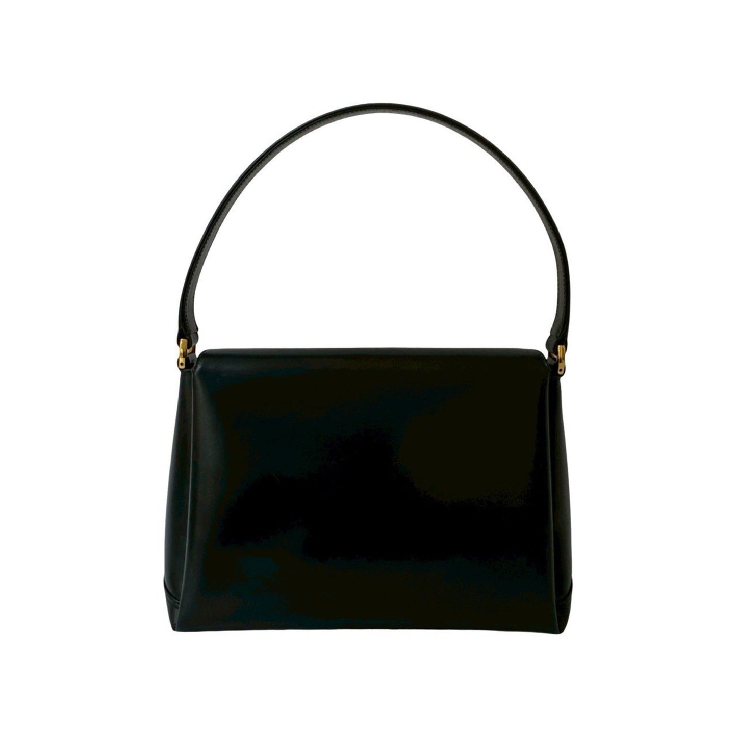 Gucci Black Leather Handbag ( )