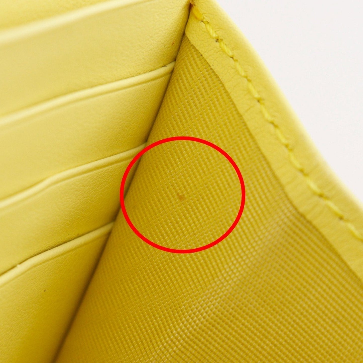 Gucci Yellow Leather Wallet (Bi-Fold) ( )