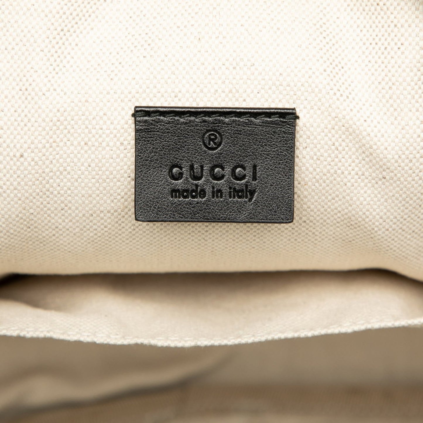 Gucci Black Yellow Leather Backpack ( )