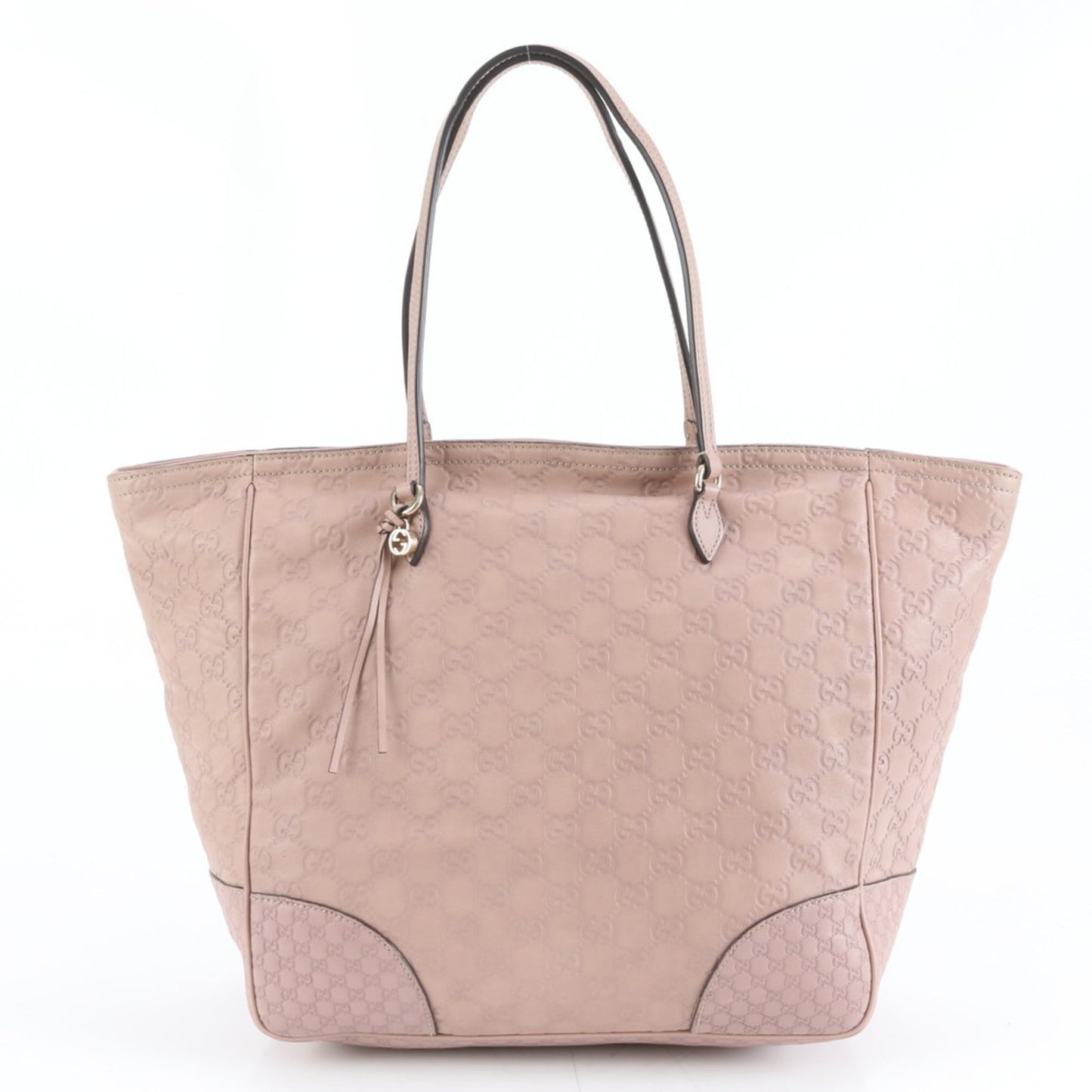 Gucci Pink Leather Tote Bag ( )