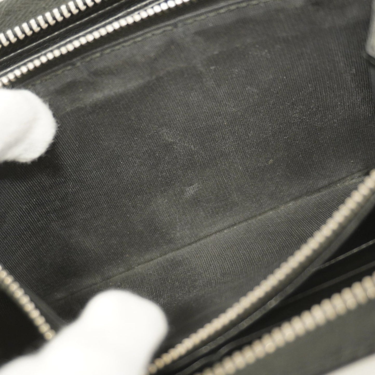 Gucci Black Leather Long Wallet (Bi-Fold) ( )