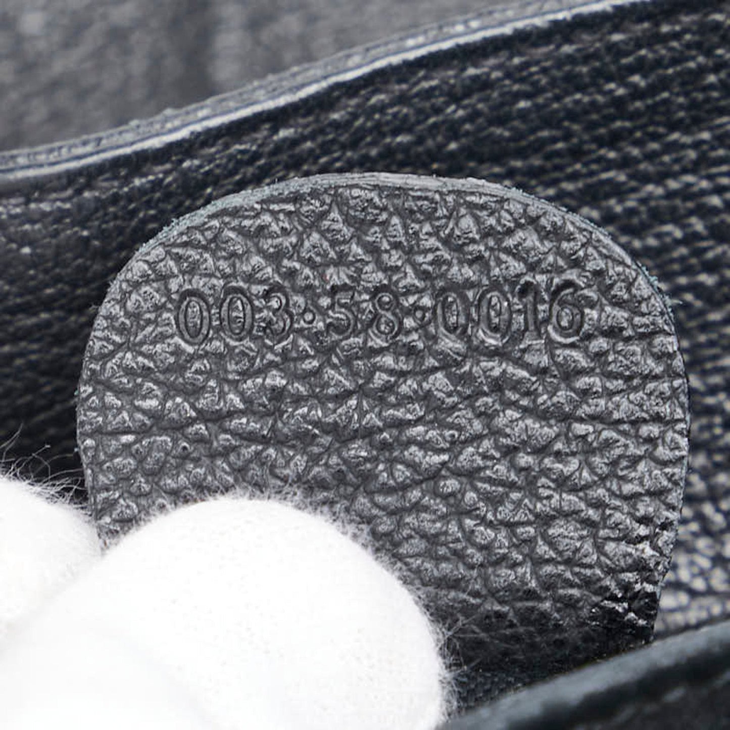 Gucci Black Suede Leather Backpack ( )